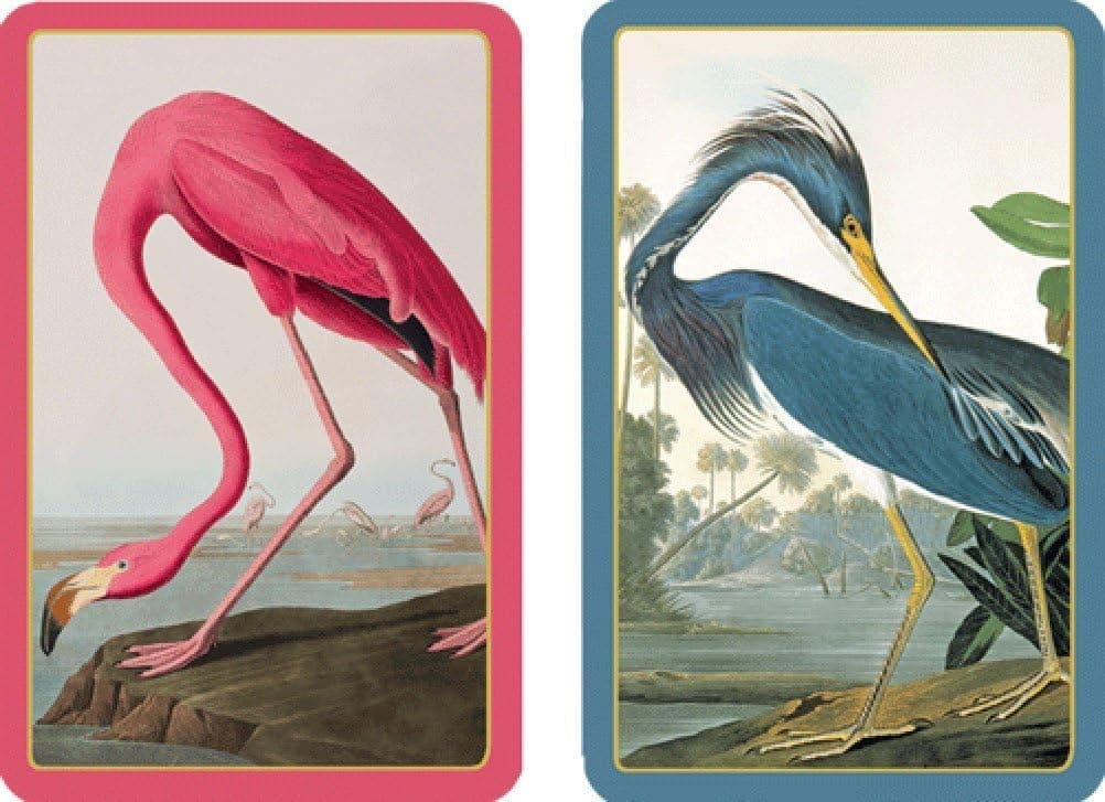 Caspari PC127 Audubon Birds Bridge Playing Cards