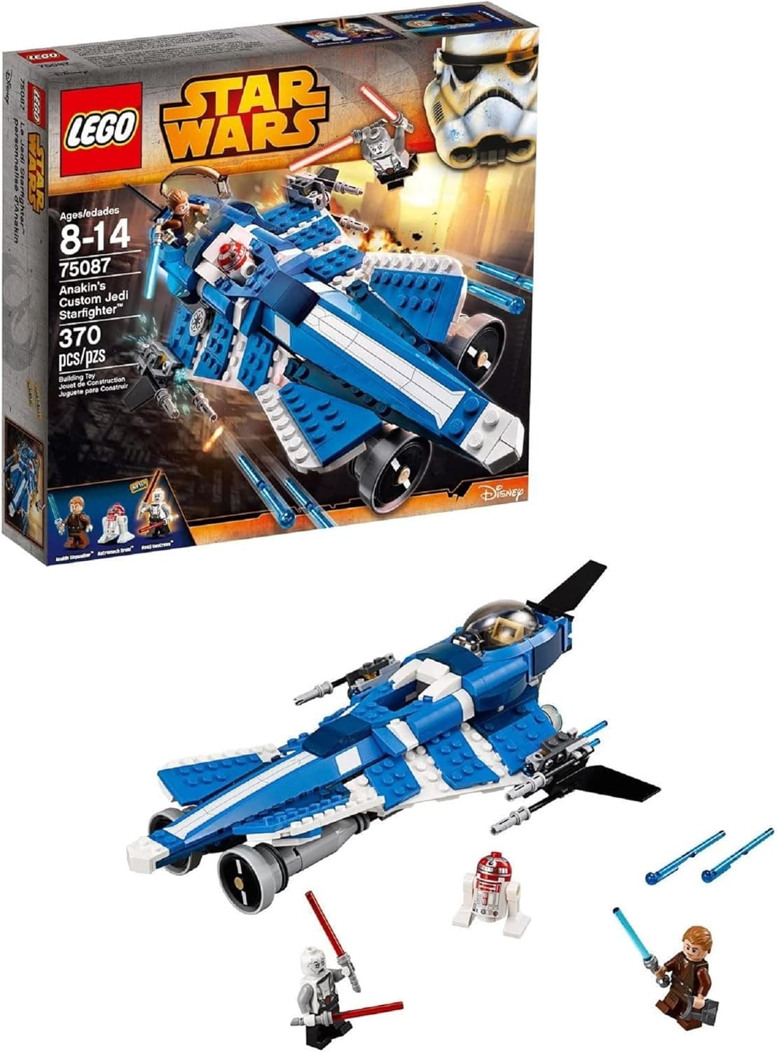 Lego Star Wars 75087 Anakins Custom Jedi Starfighter