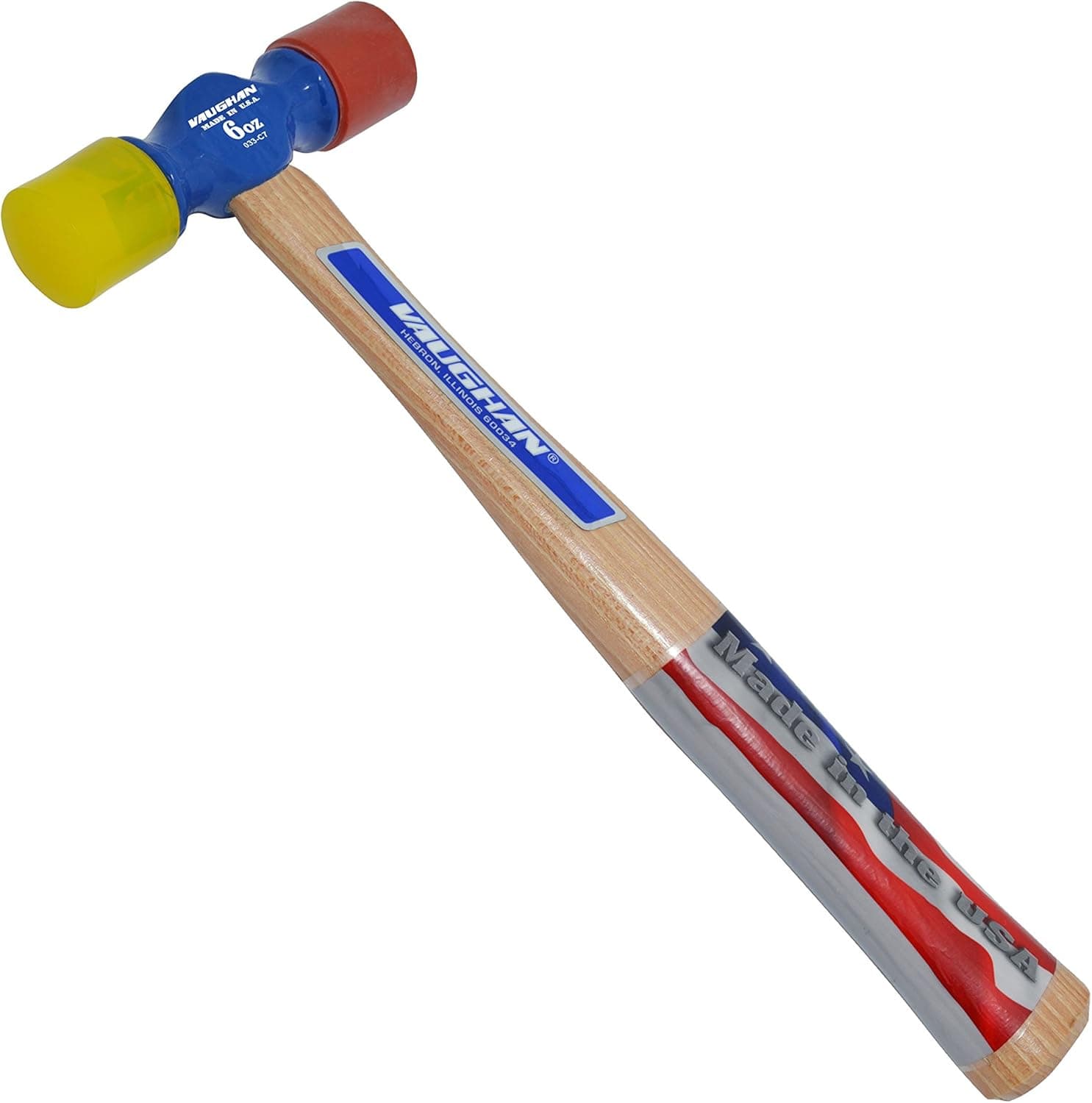 Soft Face Hammer, 6 oz, 10-1/2" L