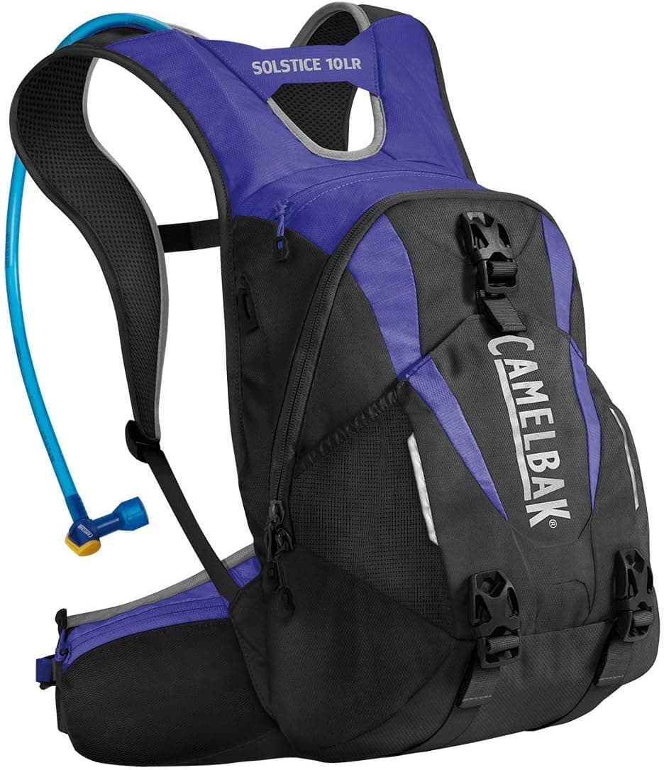 CamelBak Women's 2016 Solstice 10 LR Hydration Pack, Black/Deep Amethyst