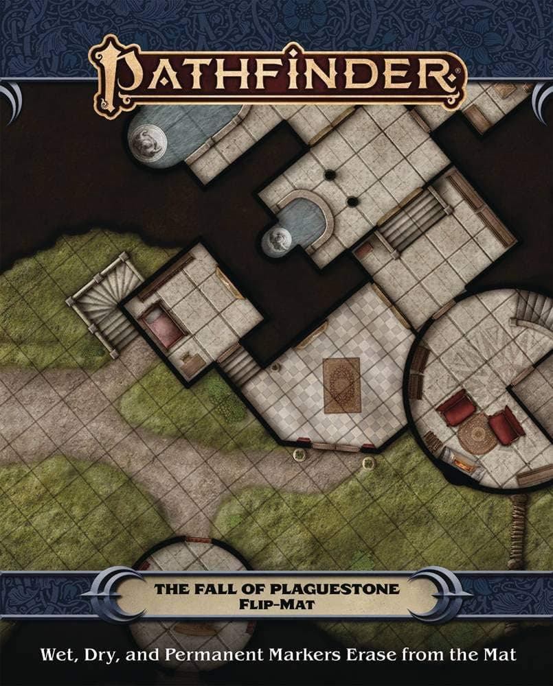 Paizo Flip-Mat: The Fall of Plaguestone
