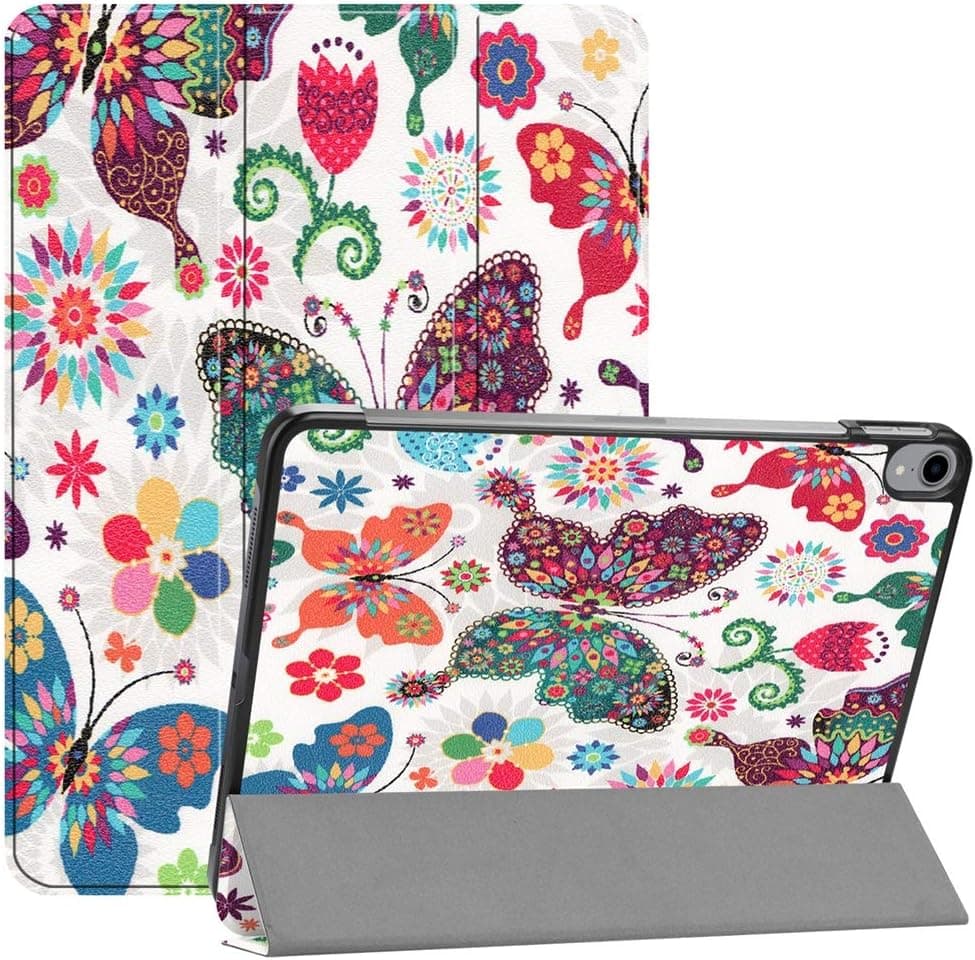 Folio Case for iPad Pro 11" 2018 Tablet, iPad Pro 11 Case Support iPad Pencil Charging, DETUOSI【Auto Sleep/Wake】 Slim Lightweight Trifold Stand Smart Cover for iPad Pro 11 inch 2018 Tablet,#11