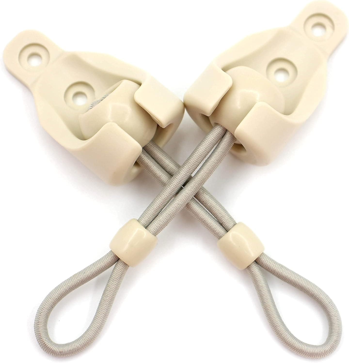 Universal Bungee Kit for Sun Shades Blackout Roller up Blinds (Beige, Bungee kit)