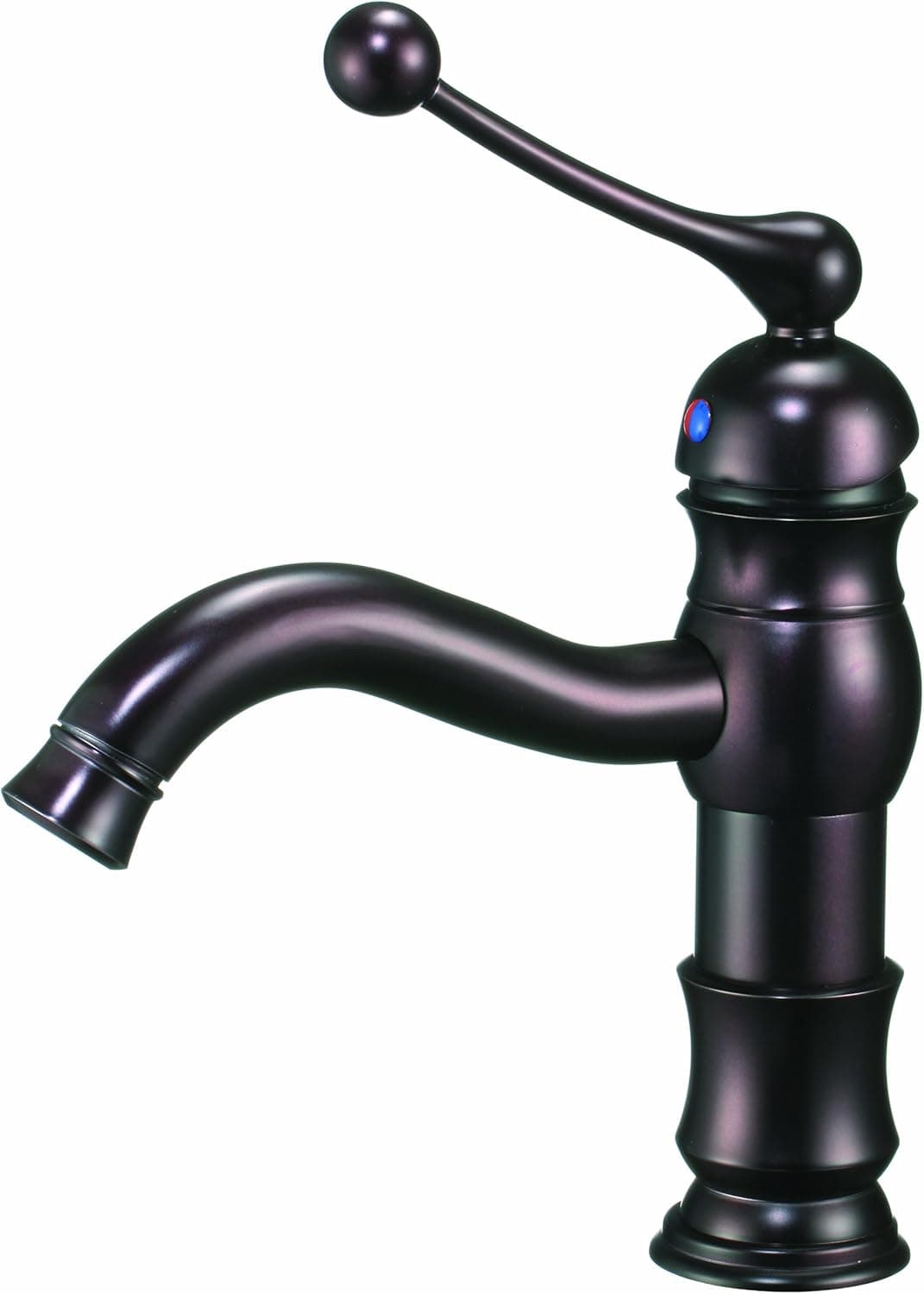 iSpring L8107ORB Stylish Single Lever Basin Faucet, Oil Rubbed Bronze