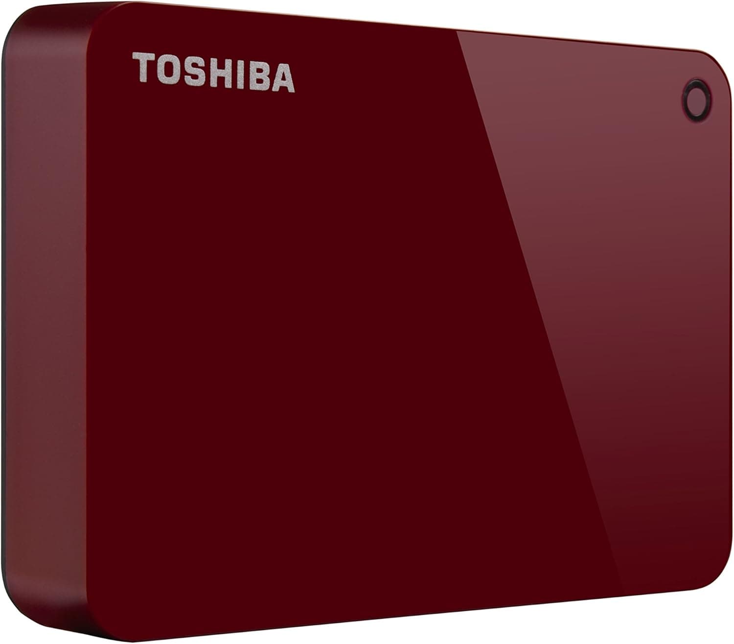 Toshiba Canvio Advance 3TB Portable External Hard Drive USB 3.0, Red - HDTC930XR3CA