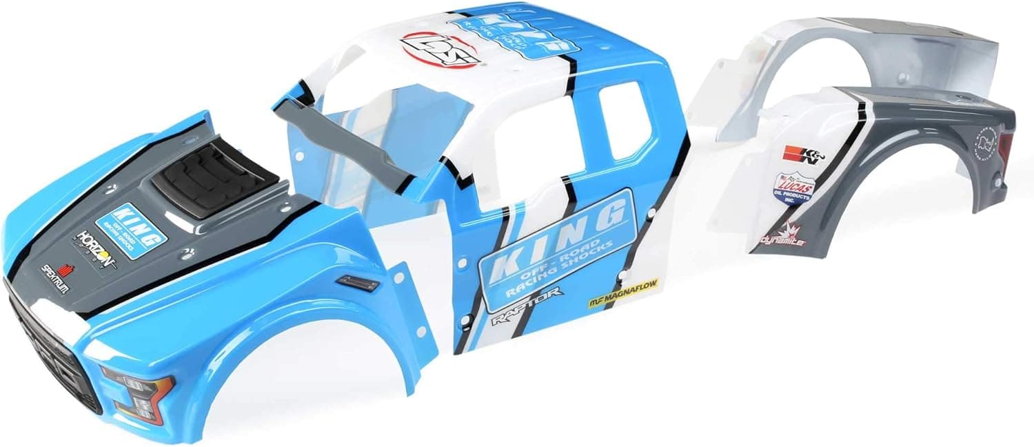 Losi King Shocks Ford Raptor Body Set: Baja Rey, LOS230066