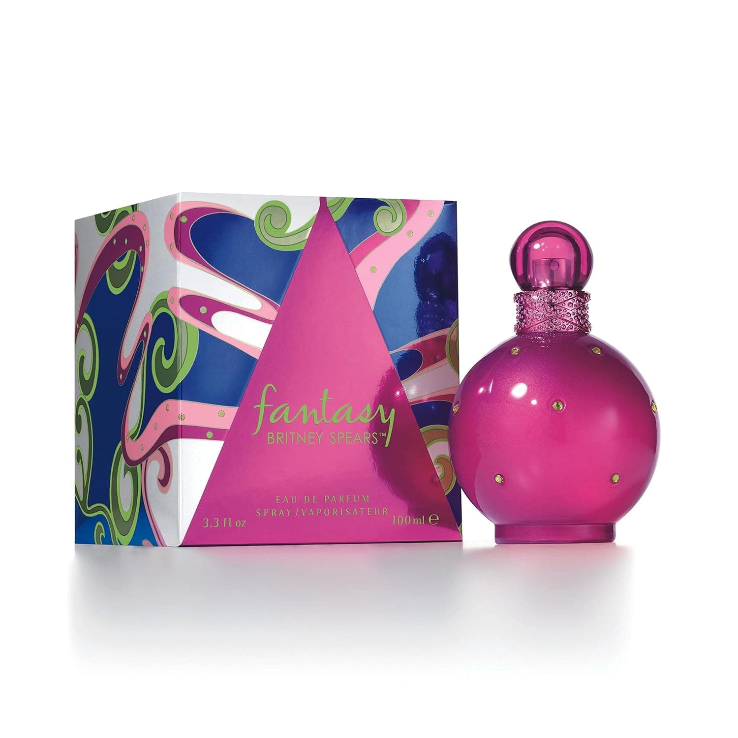 Britney Spears Fantasy, Eau De Parfum EDP Spray for Women, 3.3 Fl Oz