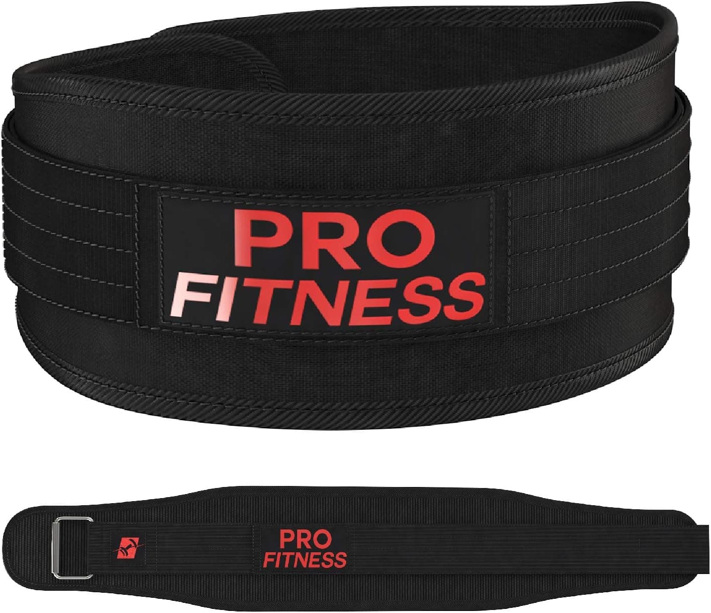 ProFitness Weight Lifting Belt for Women (4" Wide) - Comfortable Workout Weight Lifting Belt for Men - Womens Weight Lifting Belts for Squat & Deadlift Weightlifting Belt for Men Women - Back Support