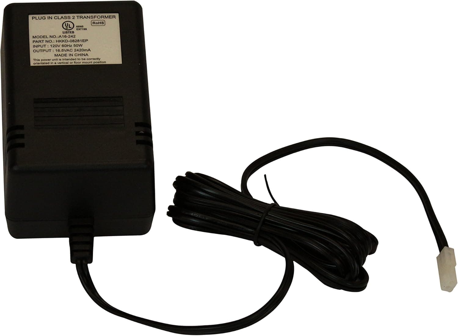 Wayne 60194-WYN1 ESP25 Transformer, Black
