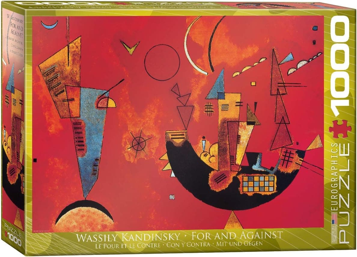 EuroGraphics Mit und Gegen by Kandinsky 1000 Piece Puzzle (6000-1495)