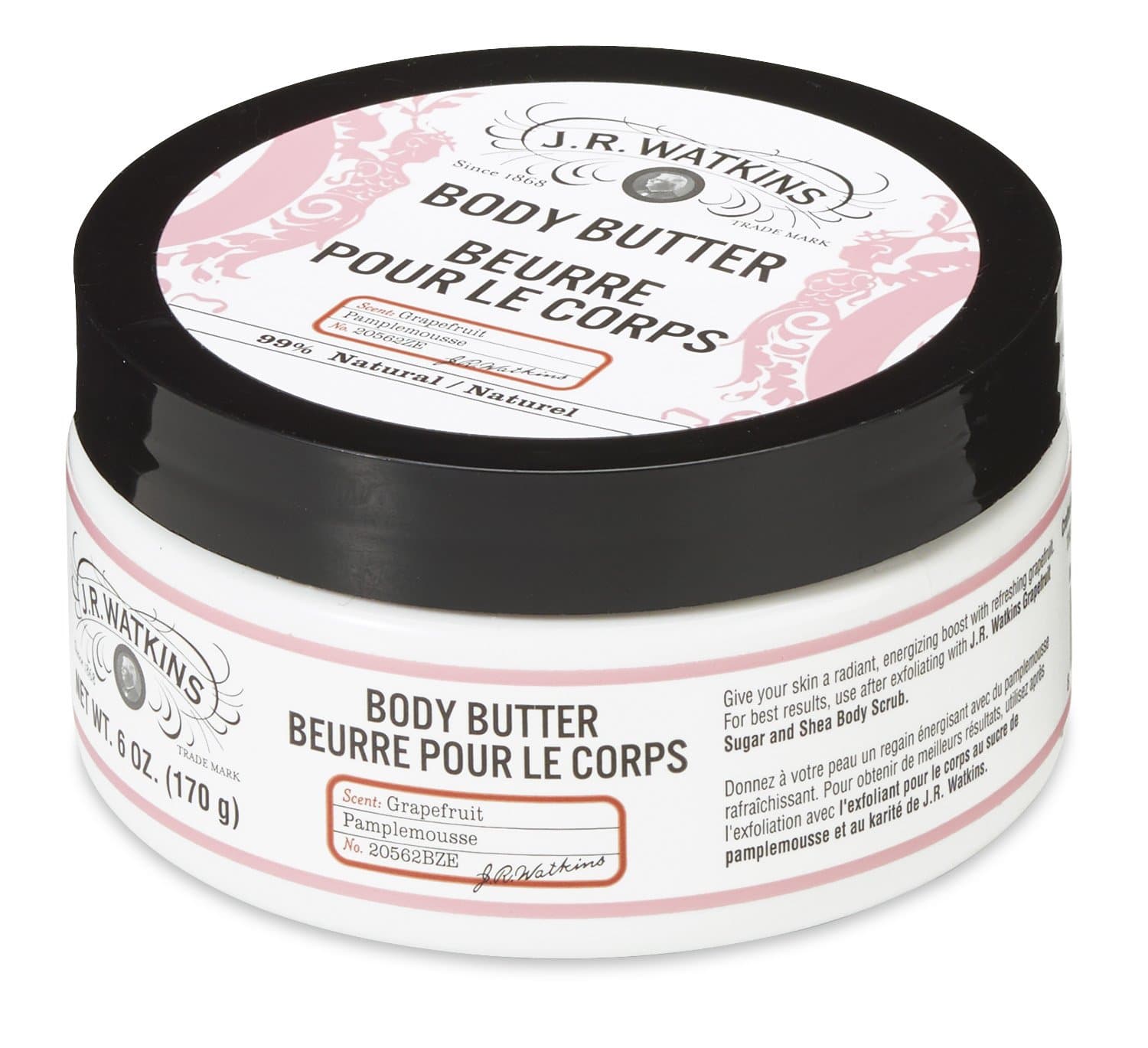 J.R. Watkins Body Butter, Grapefruit, 6 ounce