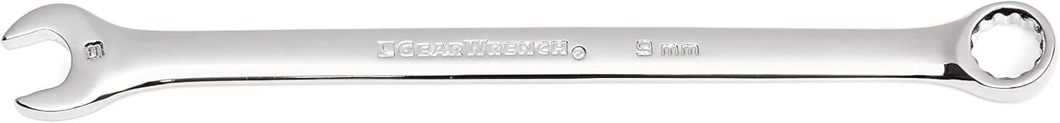 GEARWRENCH Long Pattern Combination Wrench 9mm, 12 Point - 81666