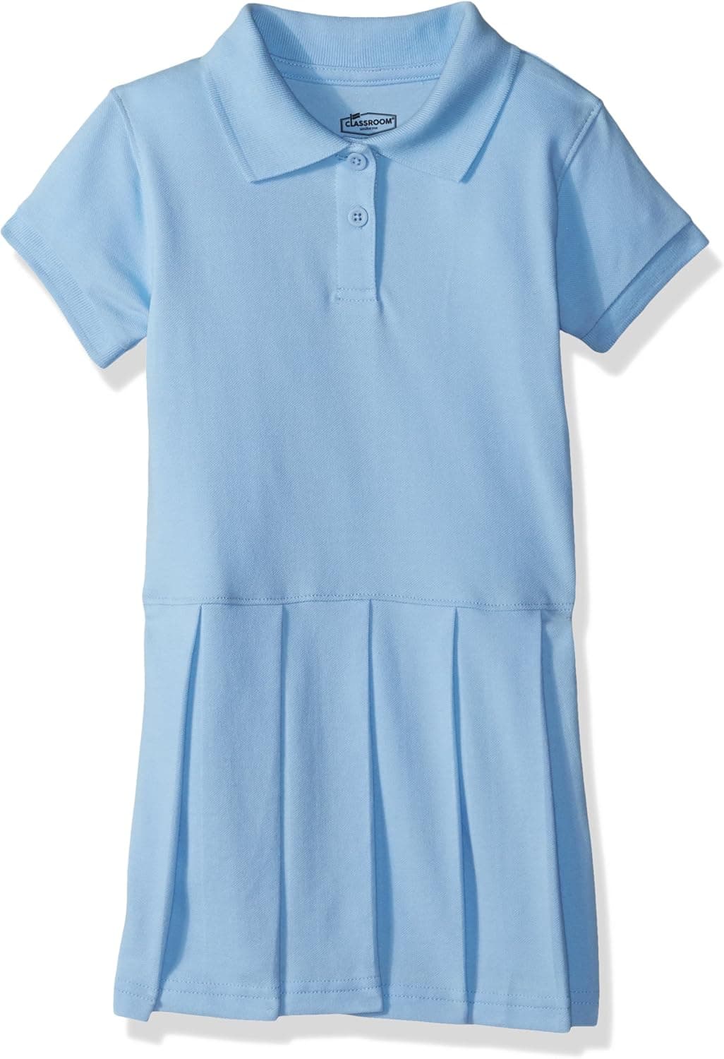 Classroom School Uniforms Girls' Pique Polo Dress