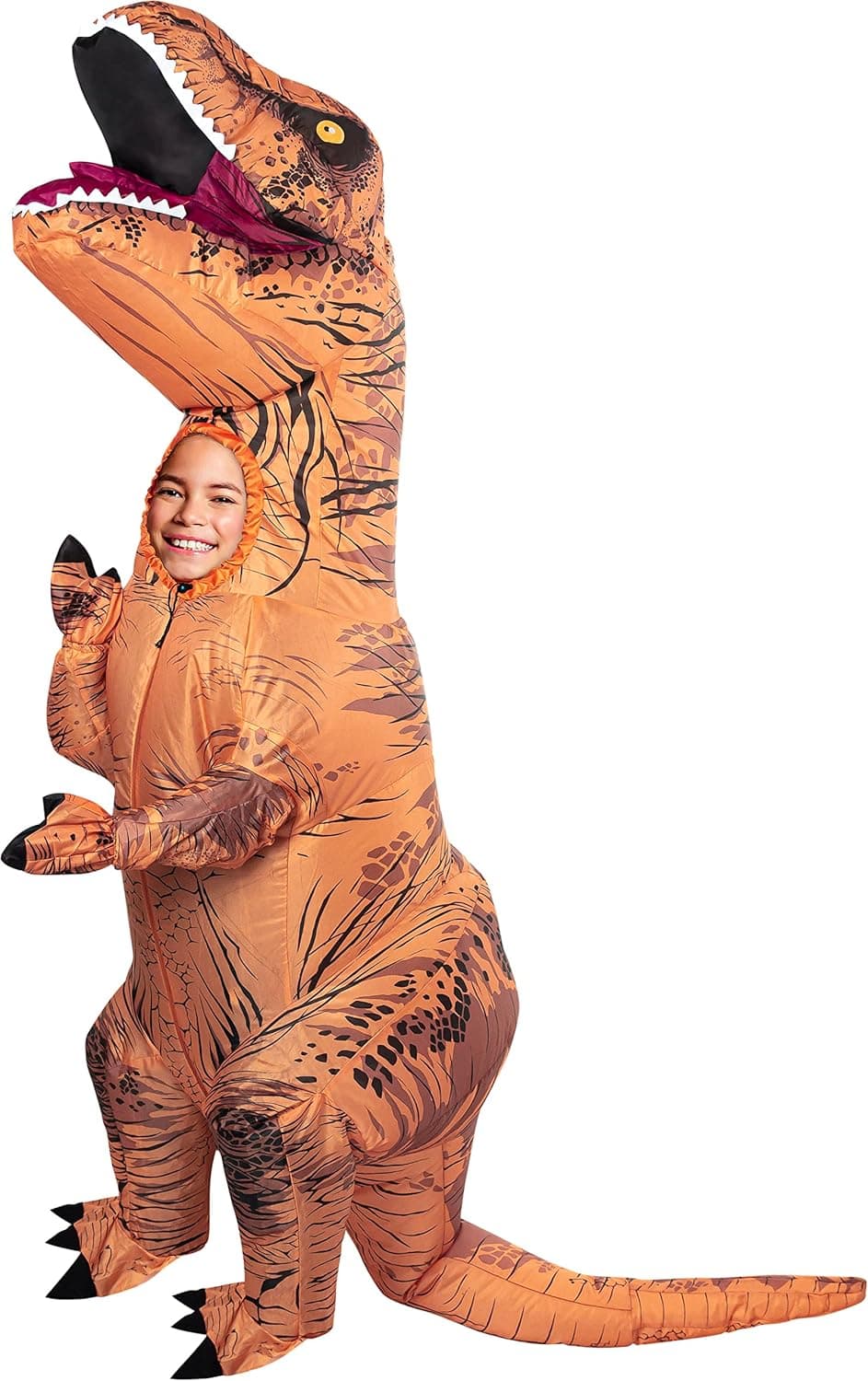 T-Rex Inflatable Child Costume with Sound