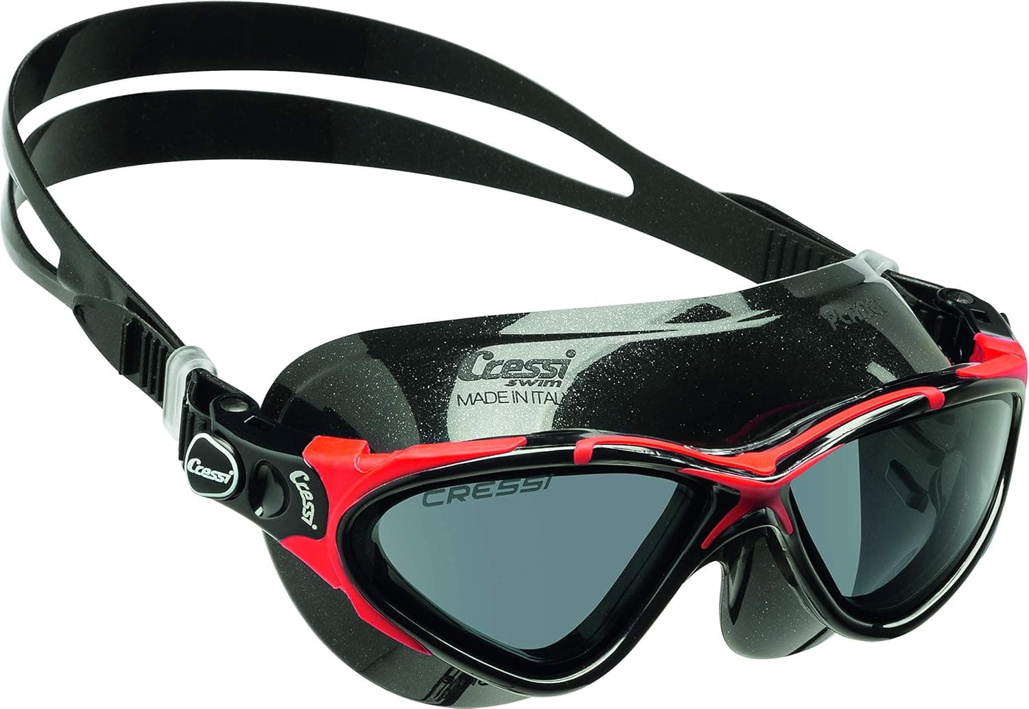 Cressi Adult Swim Goggles with Long Lasting Anti-Fog Technology, Planet: Made in Italy