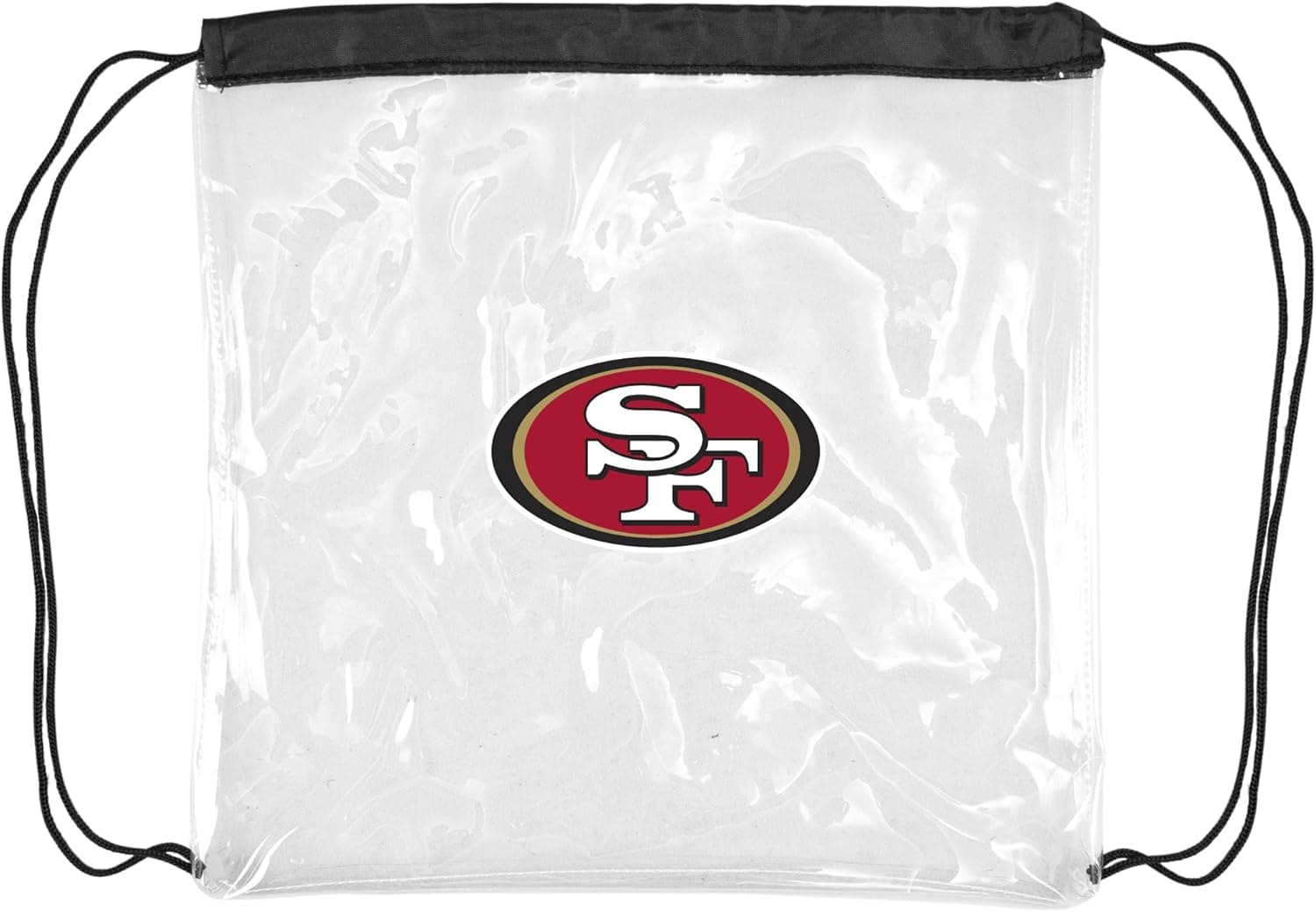 Littlearth NFL Clear String Bag, One Size, Clear