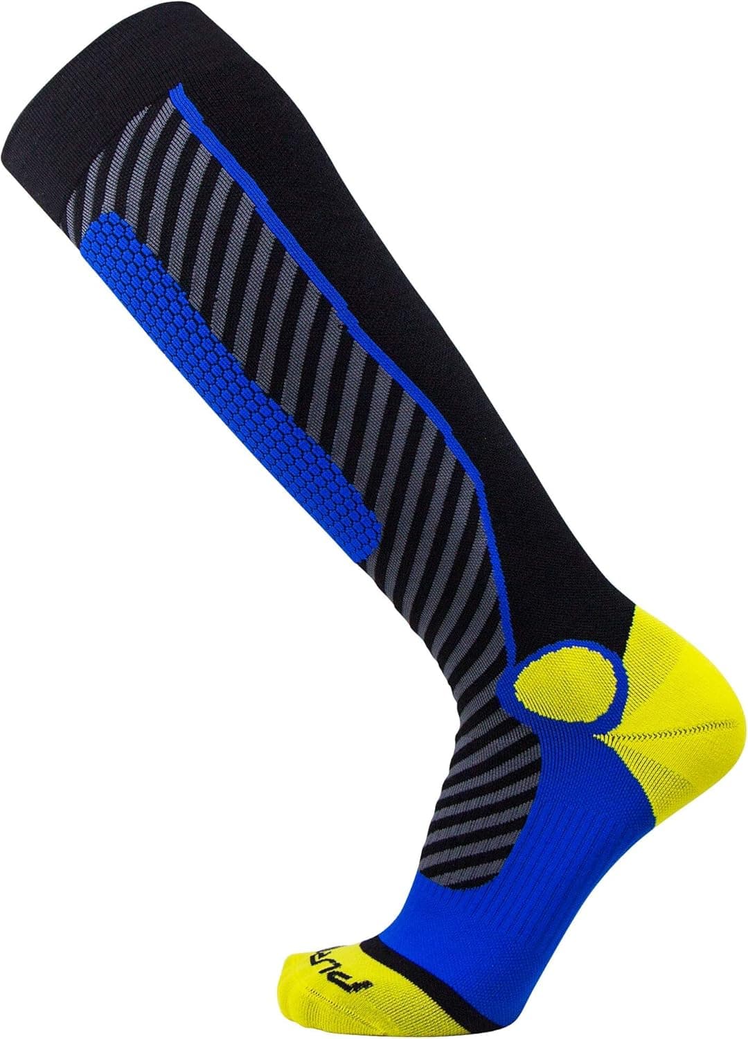 Pure Athlete Wool Ski Socks Women, Men – Warm Merino Skiing, Snowboard Winter – Shin Padding