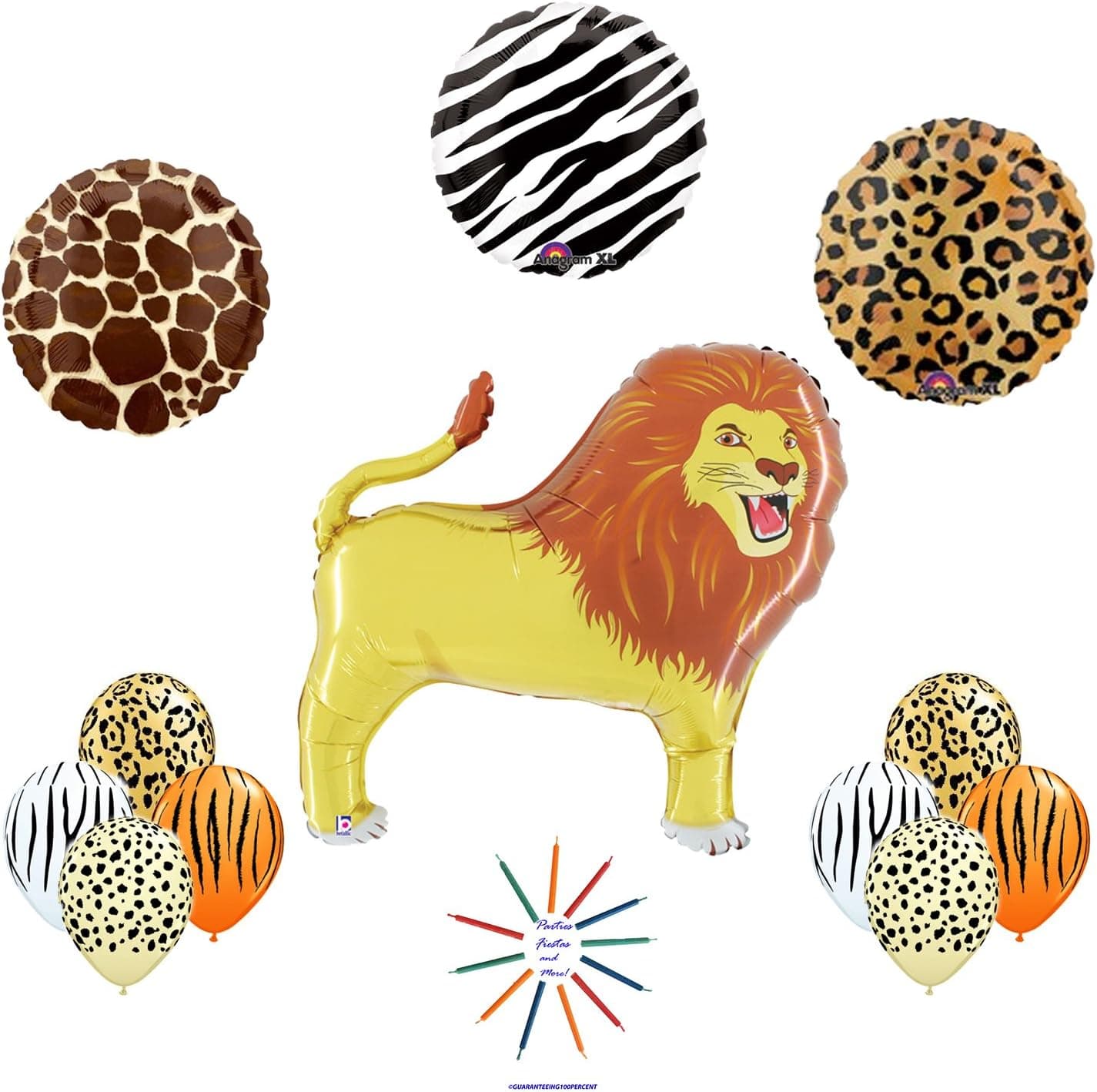 King Of The Jungle Safari Balloon Bouquet