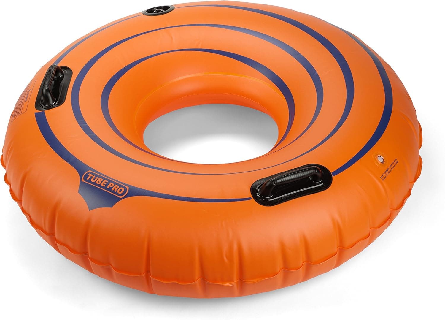 Tube Pro Orange 48" Premium River Tube with Handles- Heavy Duty, Commercial Grade