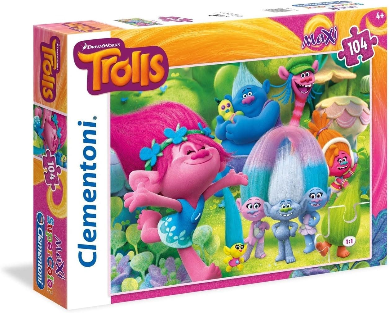 Clementoni "Trolls - Good Times" Maxi Puzzle (104 Piece)