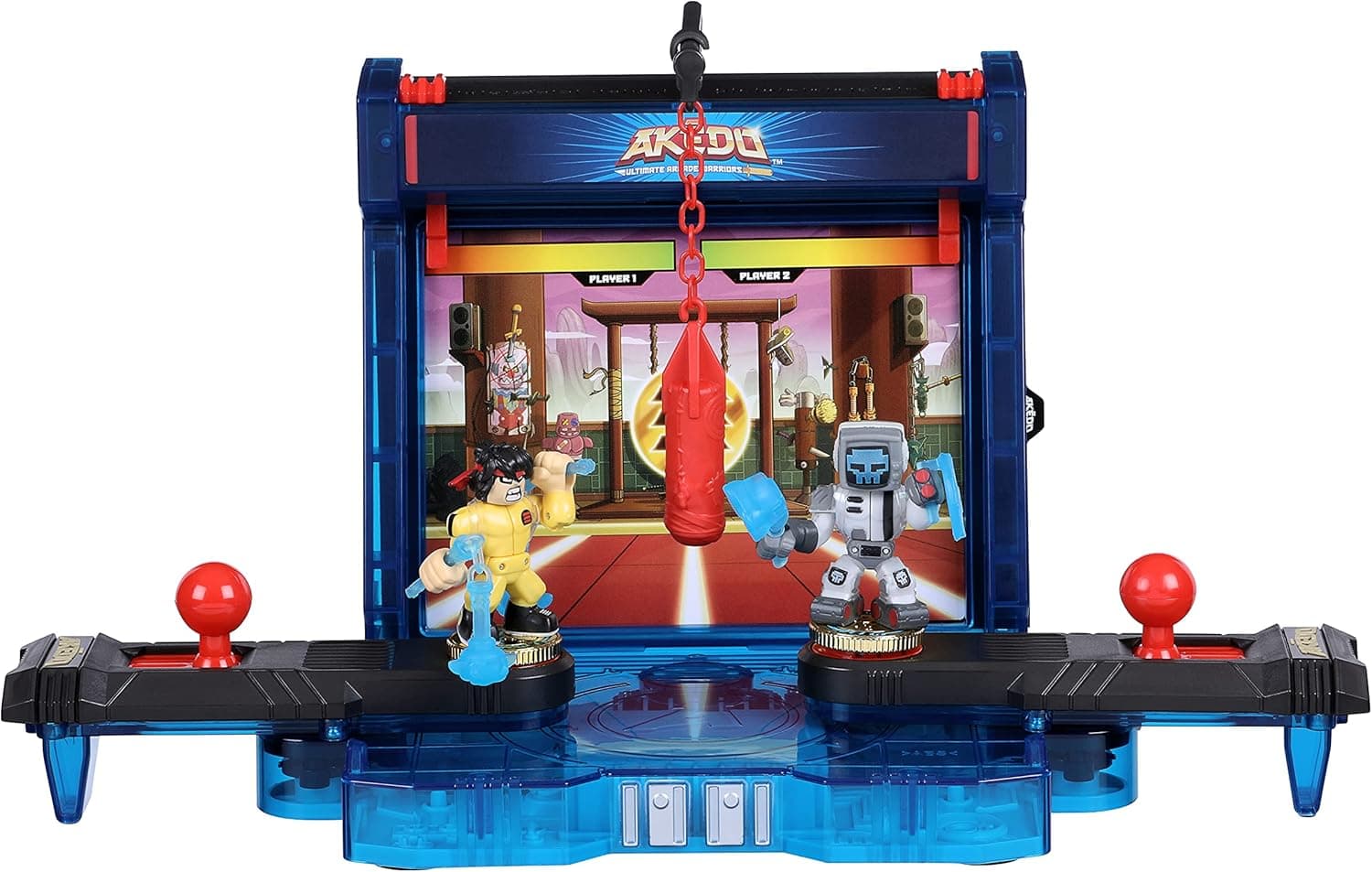Akedo Ultimate Arcade Warriors Ultimate Battle Arena Action Figure, 3 Pieces