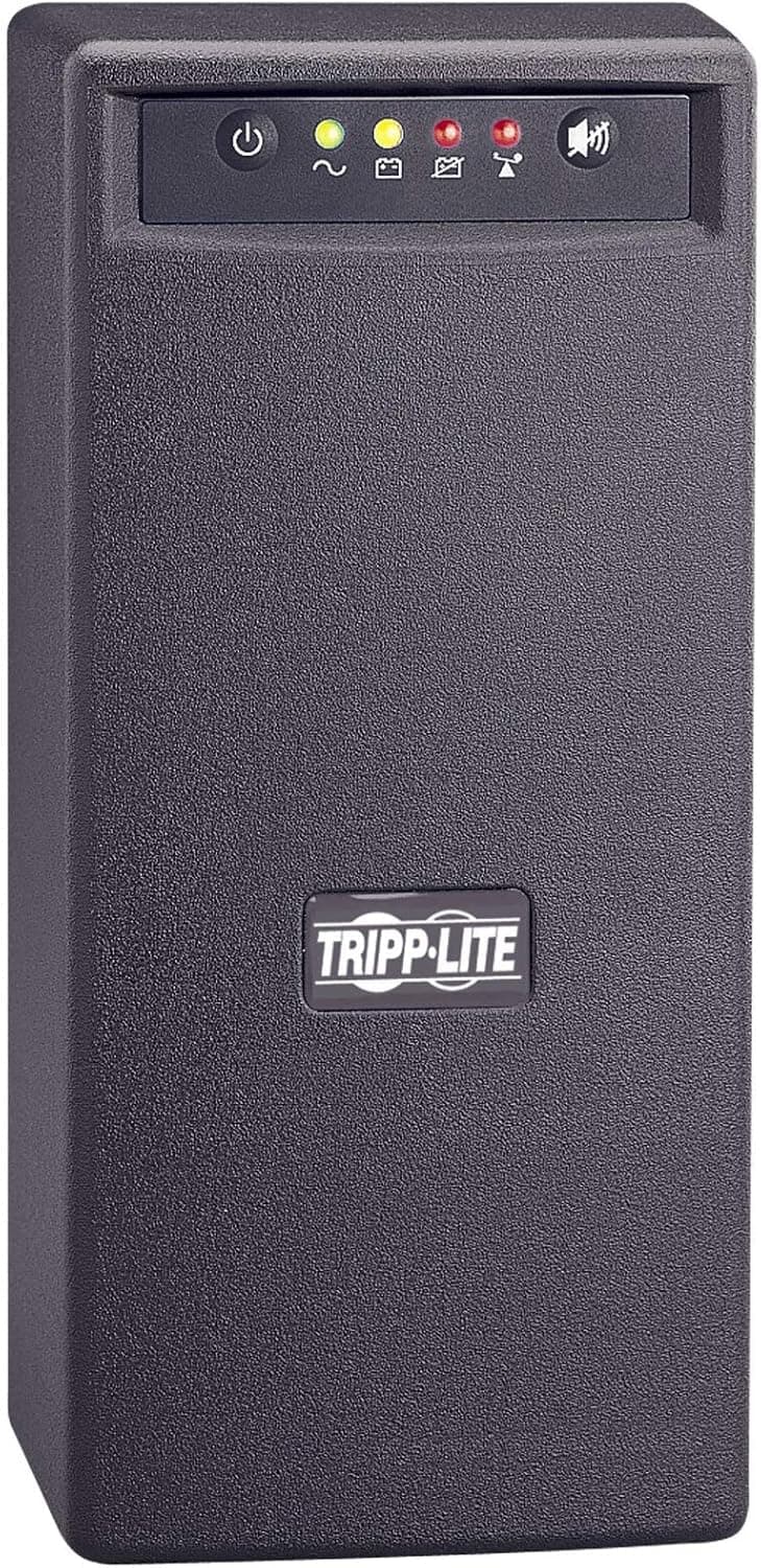 Tripp Lite 1000VA UPS Backup, 500W Line-Interactive AVR, Tower, USB (OMNIVS1000)