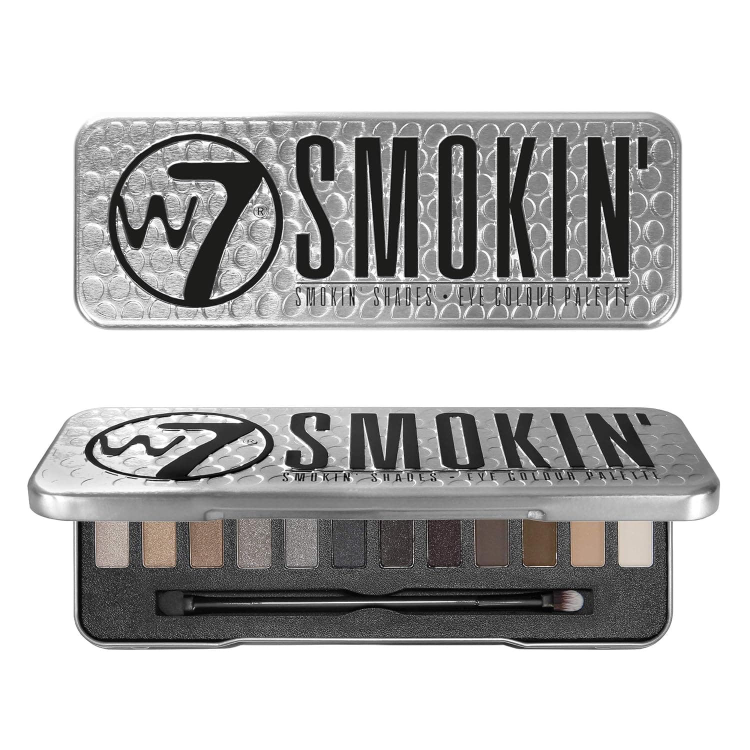 W7 Eye Shadow Colour Palette 15.6g (Smokin')
