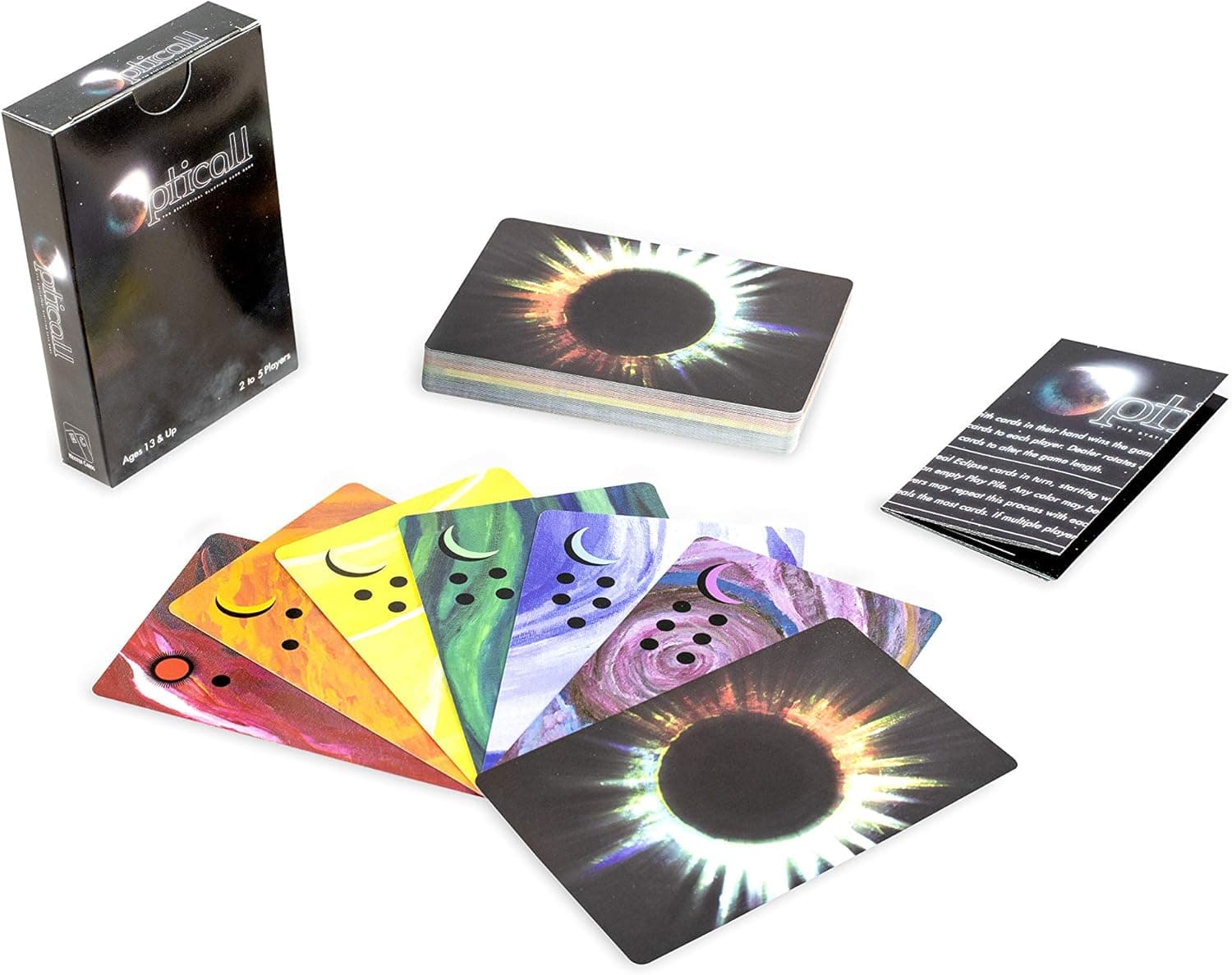 Opticall:The Strategy Bluffing Card Game for Experience and Novice Strategy Gamers Alike with a Twist of Bluffing to Keep Everyone Engaged and conspiring Their Next Move.