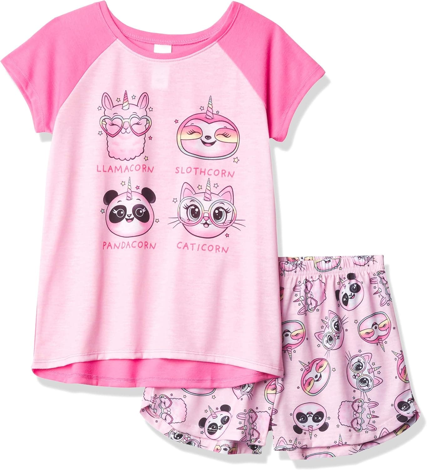 The Children's Place Girls' Cornimals Two Piece Pajama Set