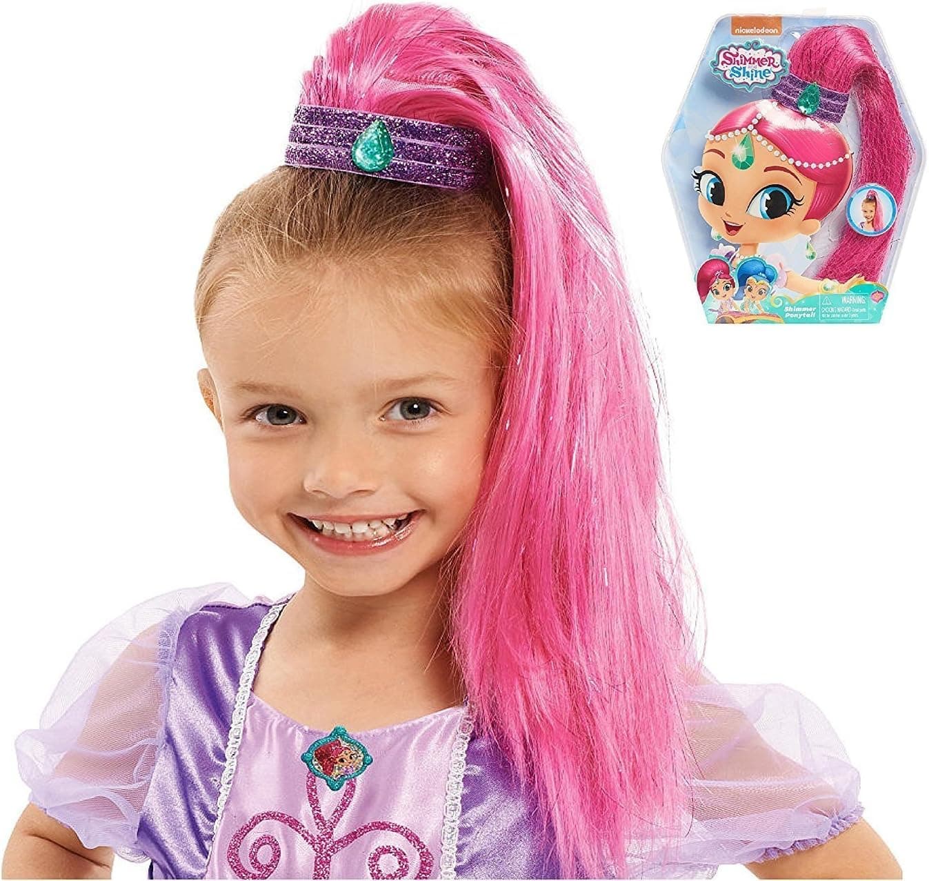 N2 Shimmer and Shine - PINK SHIMMER Ponytail