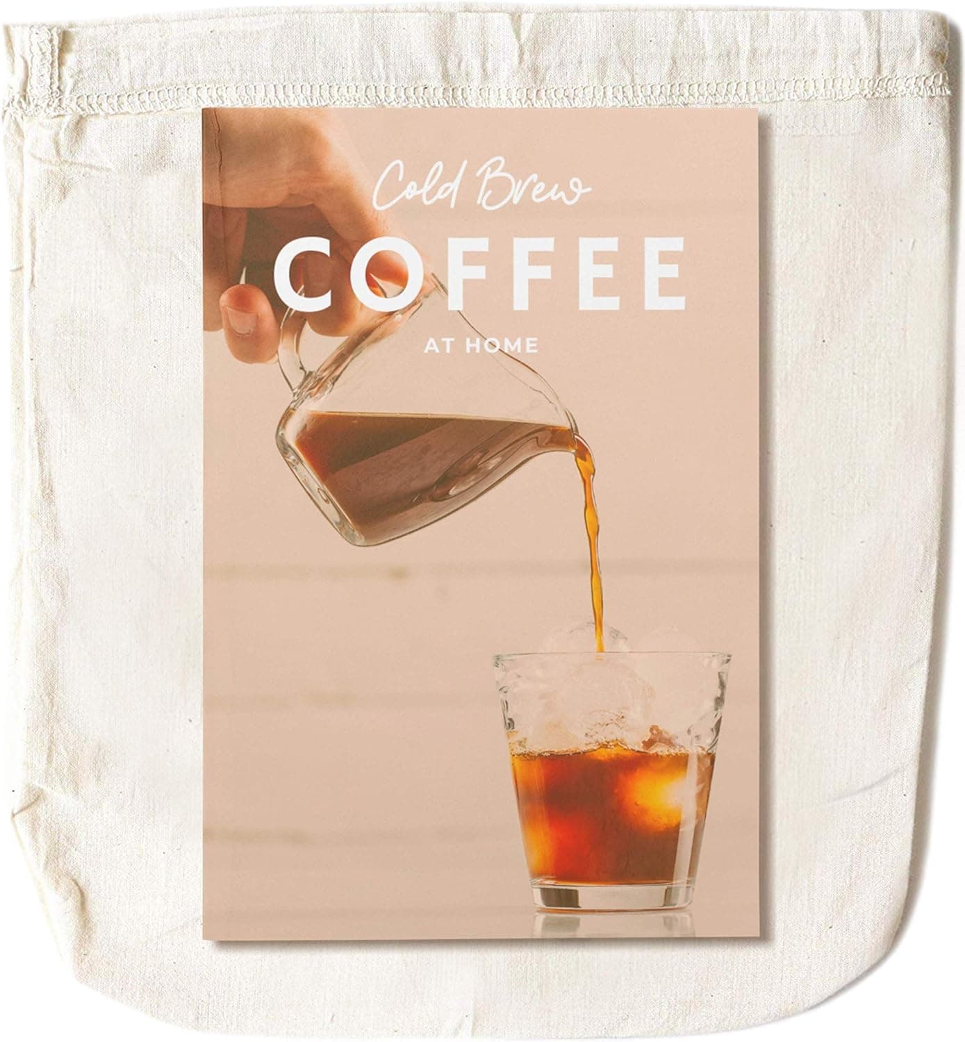 Cold Brew Coffee Bag - Cold Brew Bags, Organic Cotton - Reusable Cold Brew Coffee Filter, Extra Large 12”x12", Reusable Filter Bags/Cold Brew Coffee Maker
