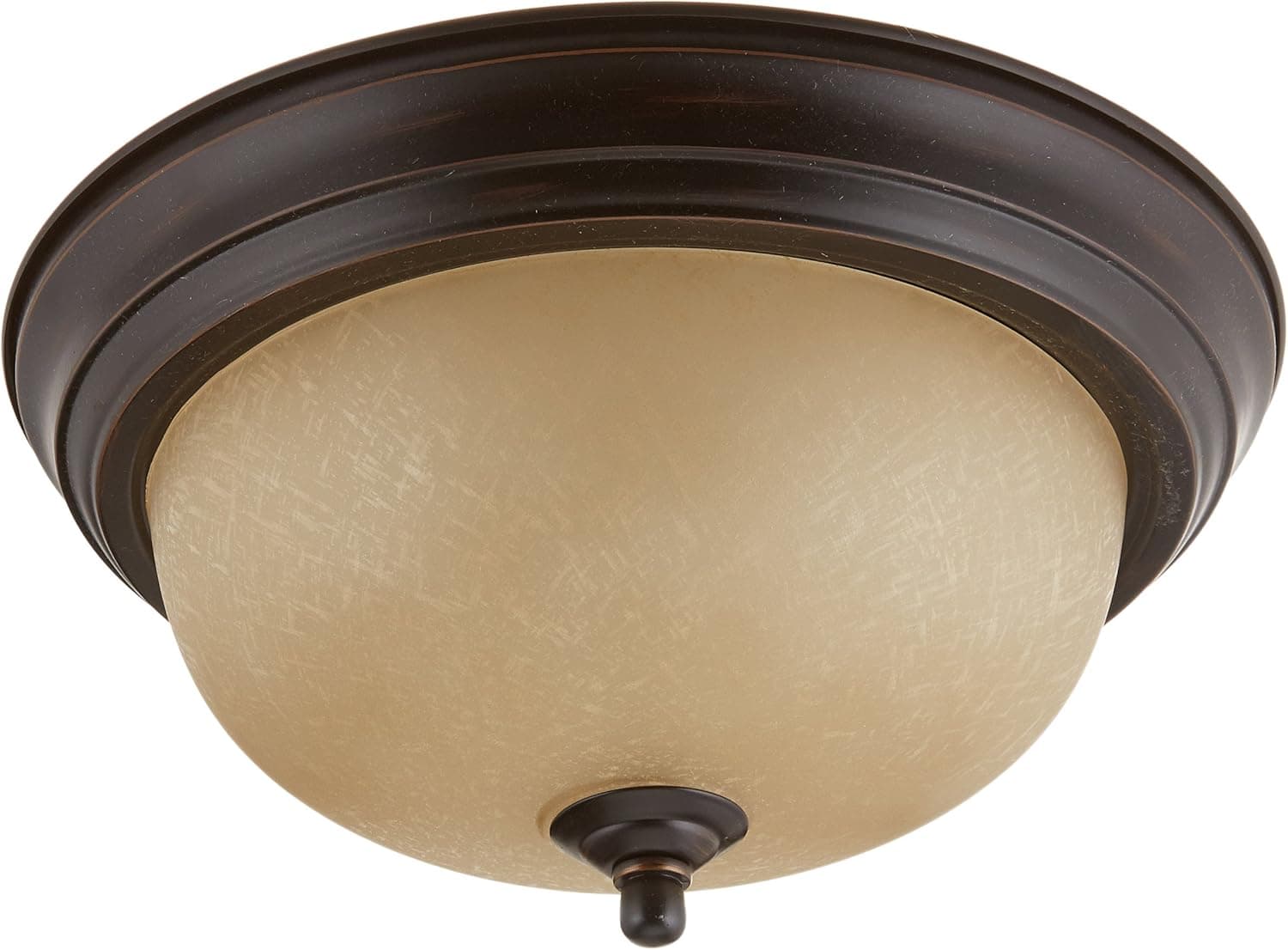 Progress Lighting P3924-20EUL Traditional One Light Close-to-Ceiling Collection Dark Finish, Antique Bronze