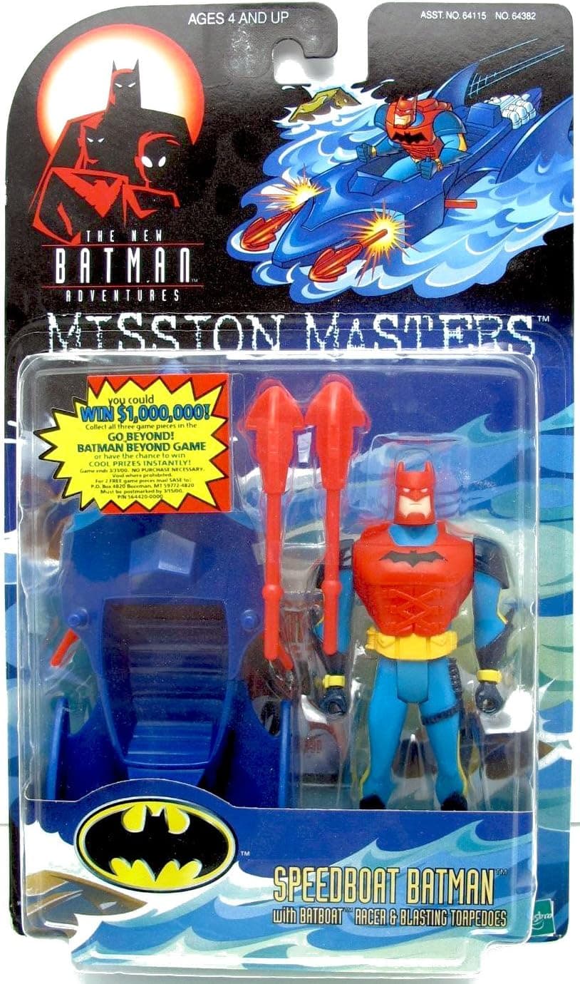 The New Batman Adventures Mission Masters Speedboat Batman