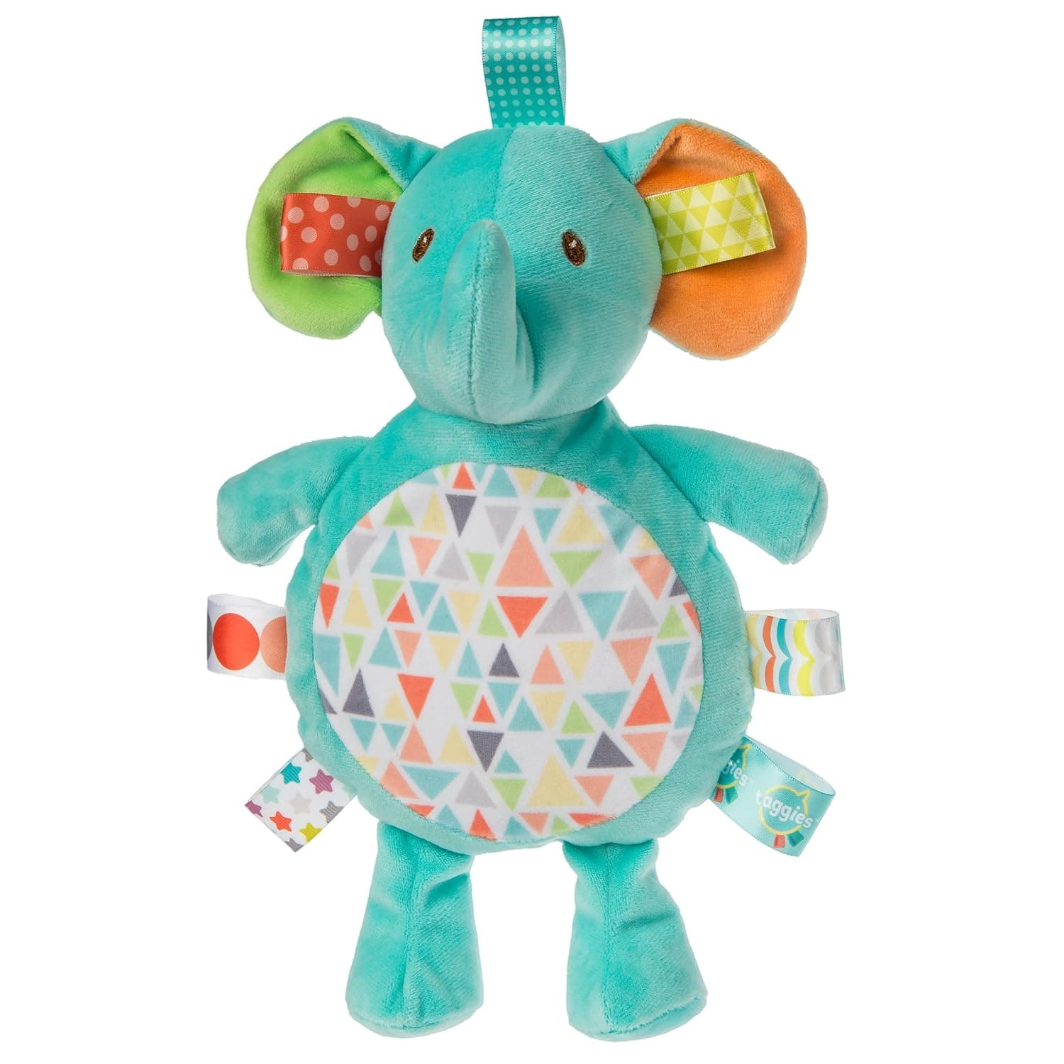 Taggies Cookie Crinkle Soft Toy, Kaleidoscope Elephant
