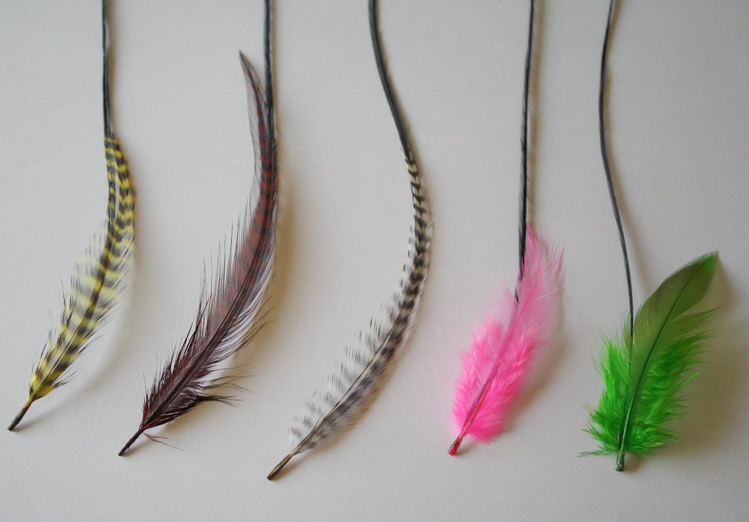 Feather Hair Extensions (5 Double)