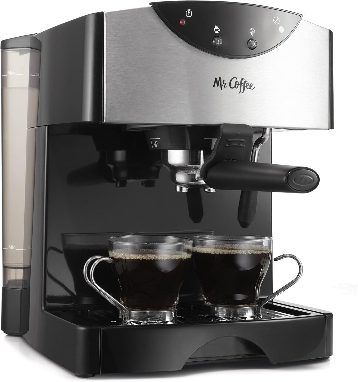 Mr. Coffee Automatic Dual Shot Espresso/Cappuccino System (Renewed)