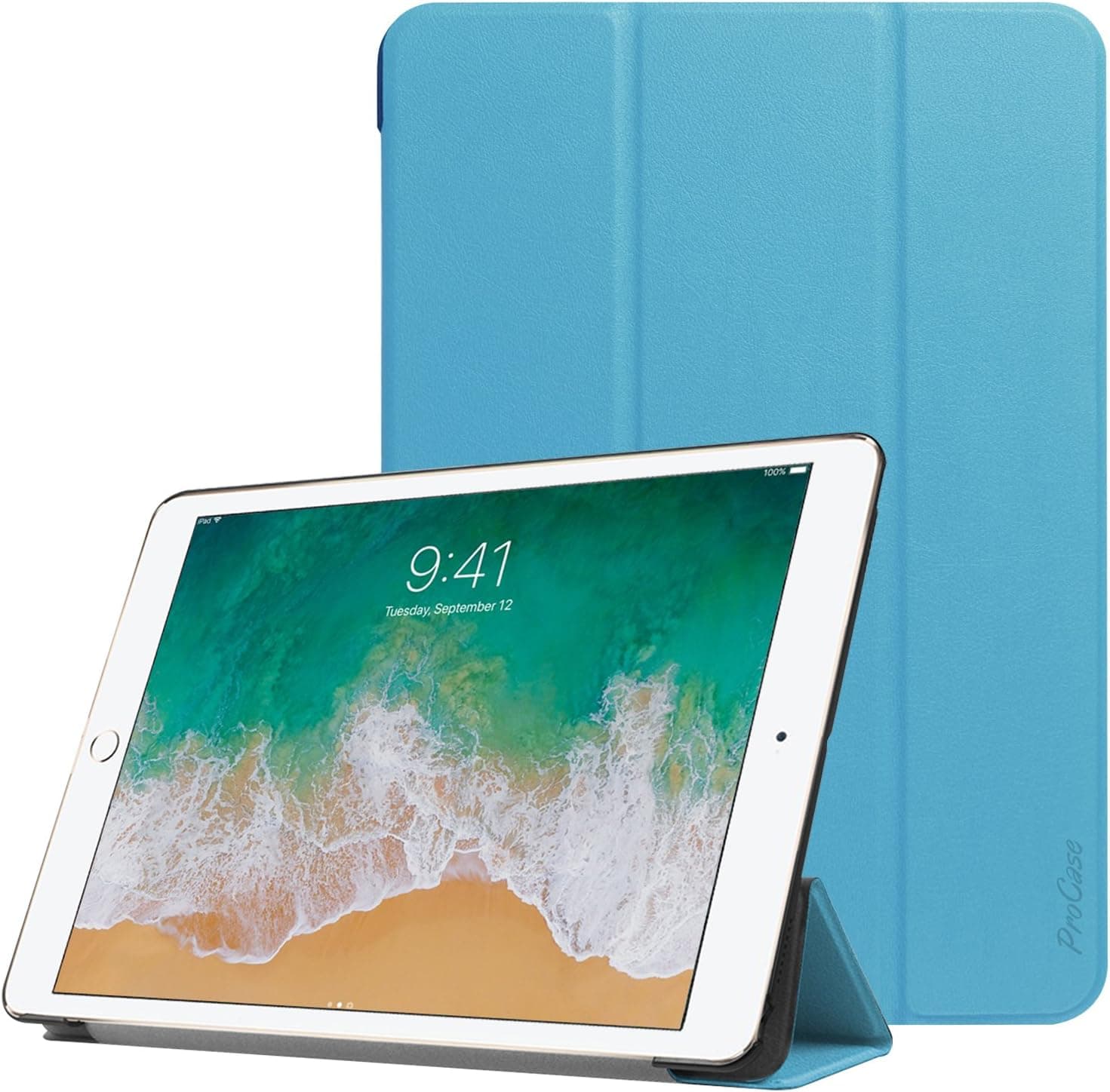 ProCase iPad Air 10.5" (3rd Gen) 2019 / iPad Pro 10.5" Case 2017, Slim Stand Hard Shell Case Smart Cover for 2019 Apple iPad Air10.5 inch / 2017 Apple iPad Pro 10.5 inch -Blue
