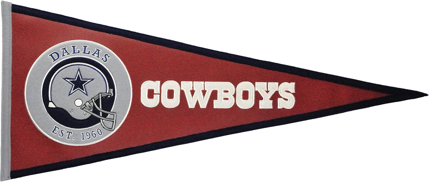 Winning Streak NFL Dallas Cowboys Pigskin Pennant