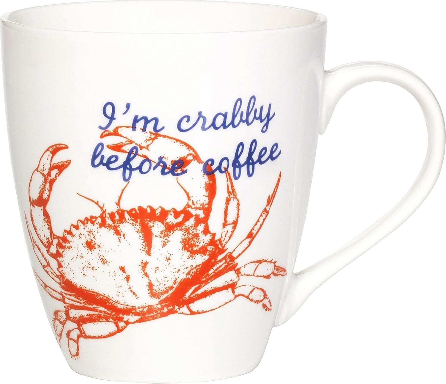 Pfaltzgraff I'm Crabby Before Coffee Mug One Size