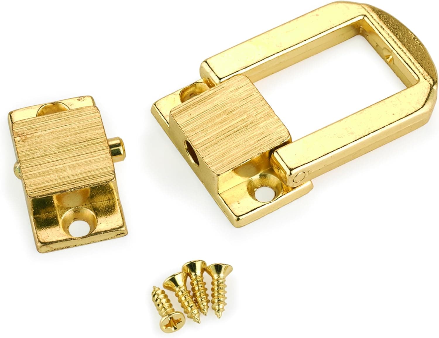 Medium Box Catch Brass 1" x 1-1/4" 1-Piece