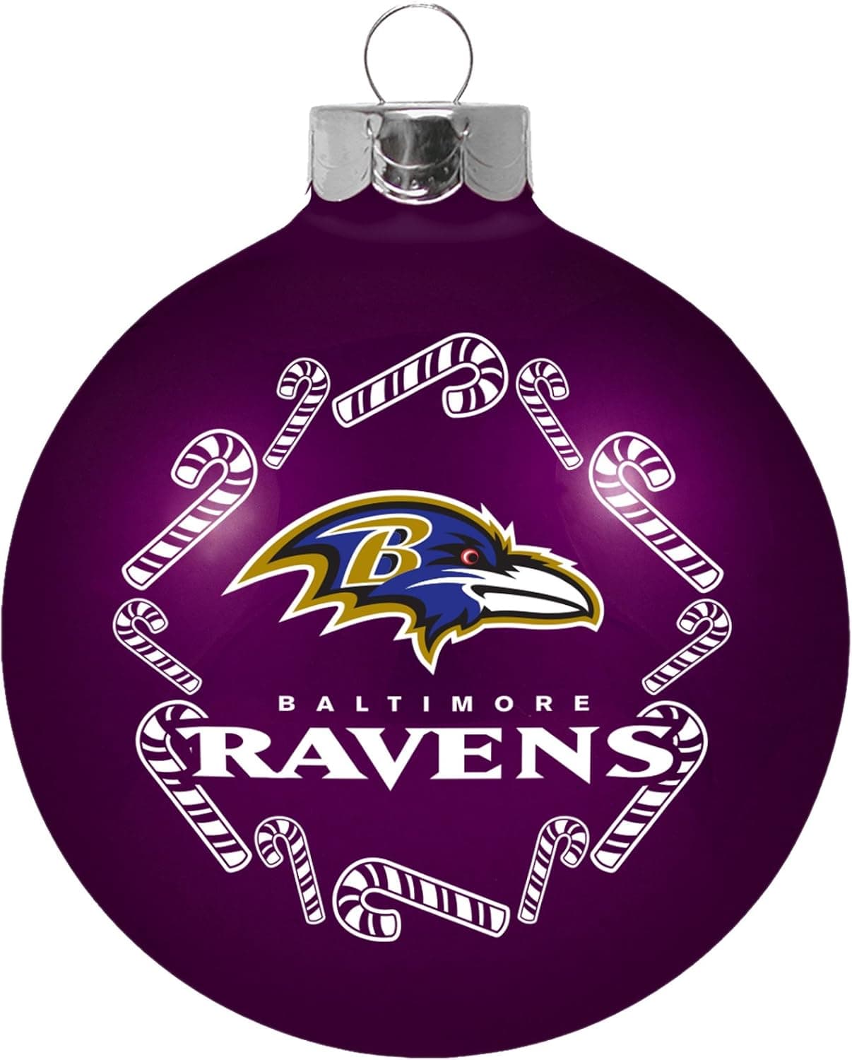 NFL Baltimore Ravens Small Ball Ornament