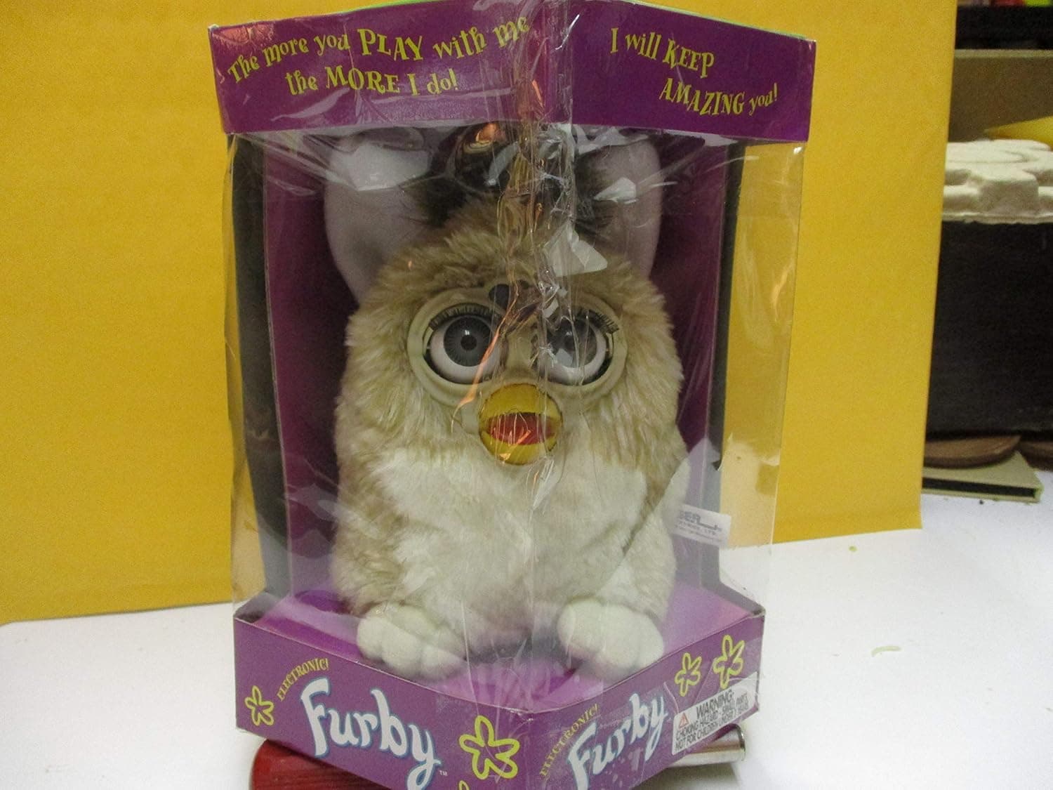 Furby: Brown, Beige & White