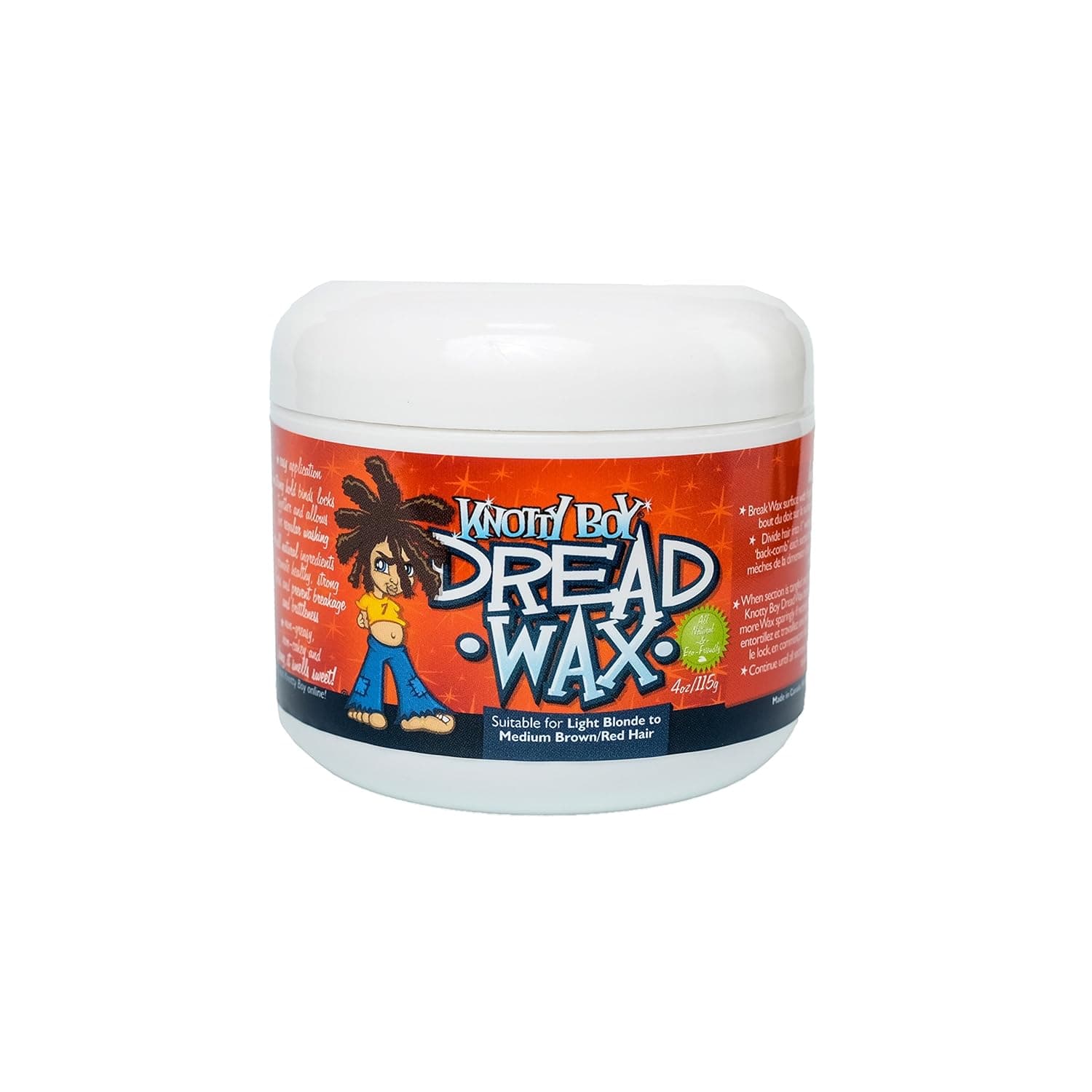 Knotty Boy Light Dreadlock Wax 4oz