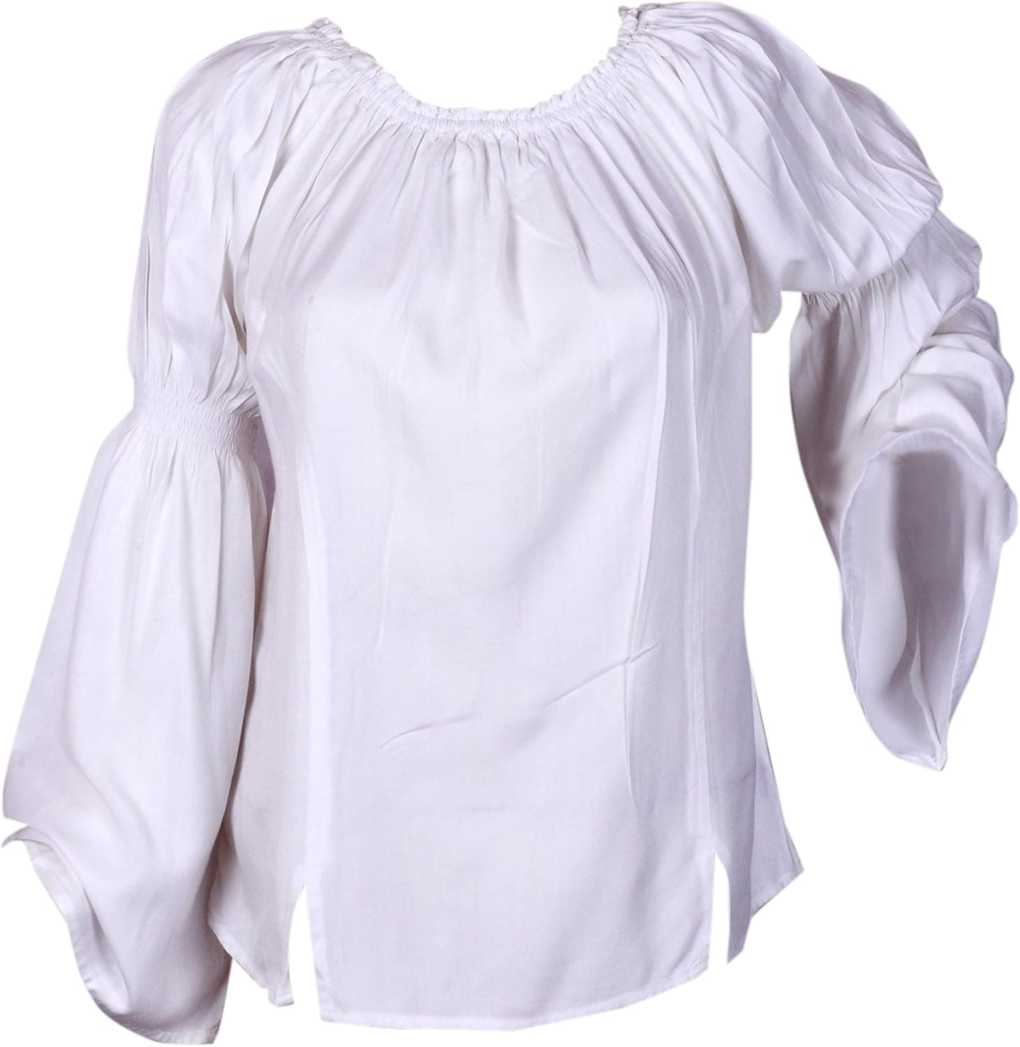 GothikShop Women's Caribbean Wench Medieval Costume Blouse Top
