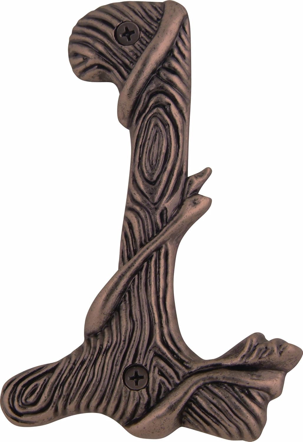 Atlas Homewares TN1L-C Twig Copper 5-Inch No.1 House Number