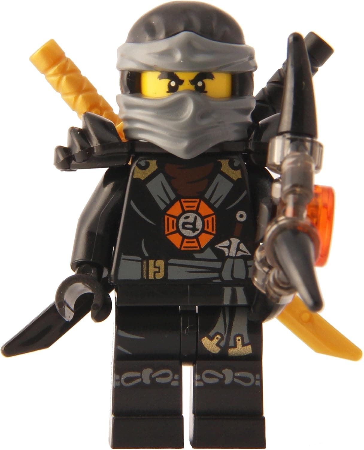 LEGO Ninjago: Minifigure - Cole Deepstone Minifig with Armor and Aeroblade
