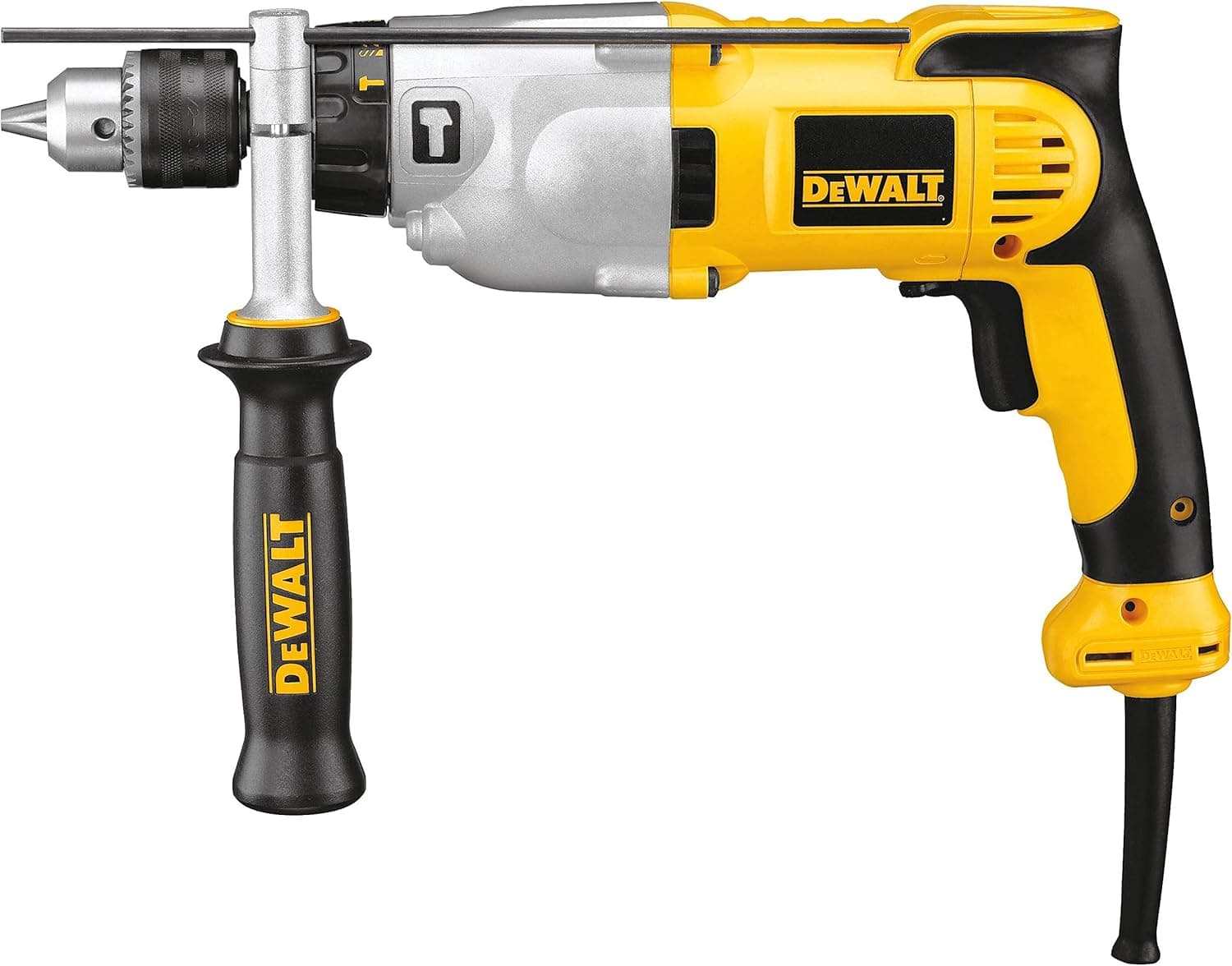 DEWALT Hammer Drill Kit, 1/2-Inch, 10-Amp, Pistol Grip (DWD520K )