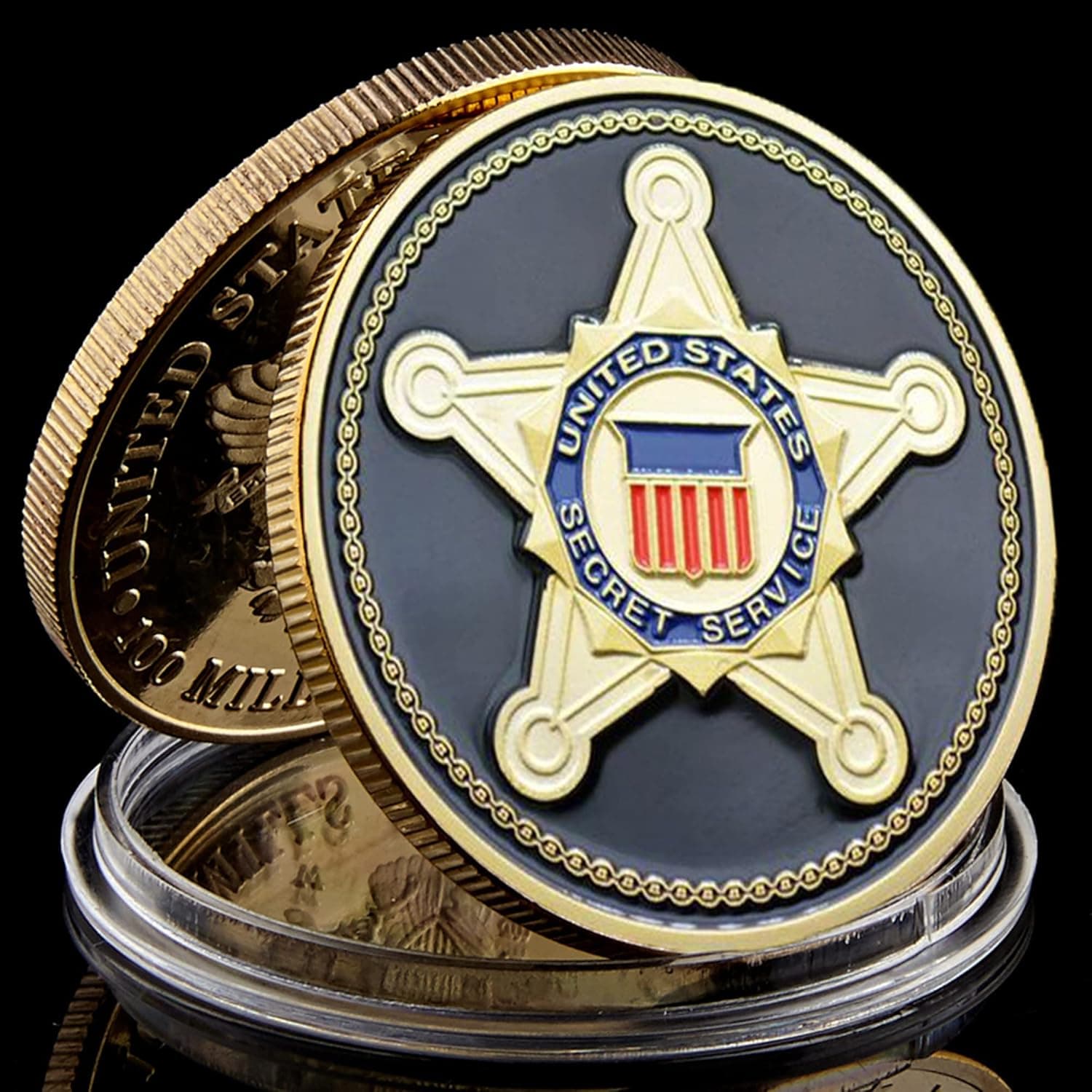 Strugglejewelry United States Secret Service Counter Assault Team Challenge Coin