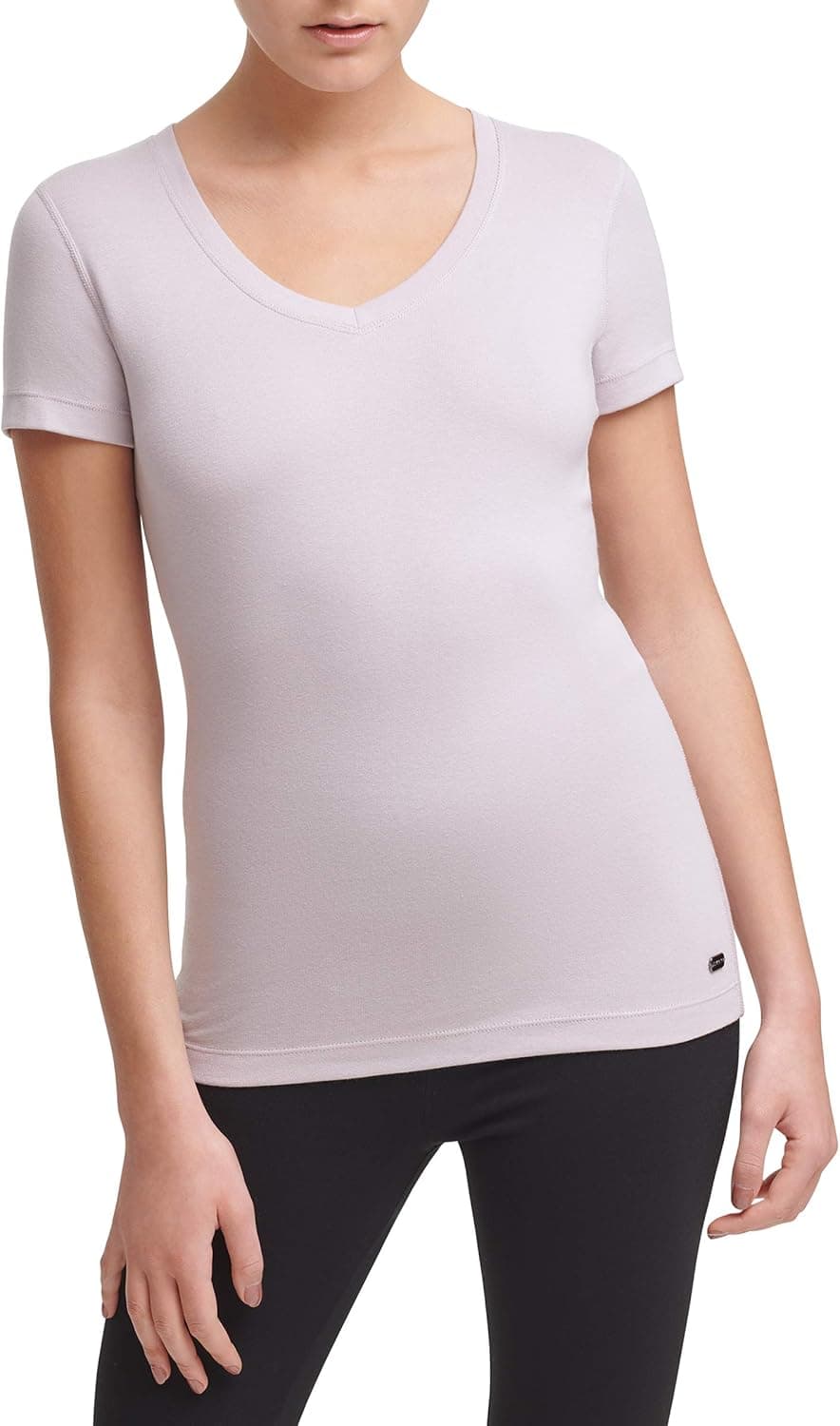 DKNY Women's Summer Tops Short Sleeve T-Shirt