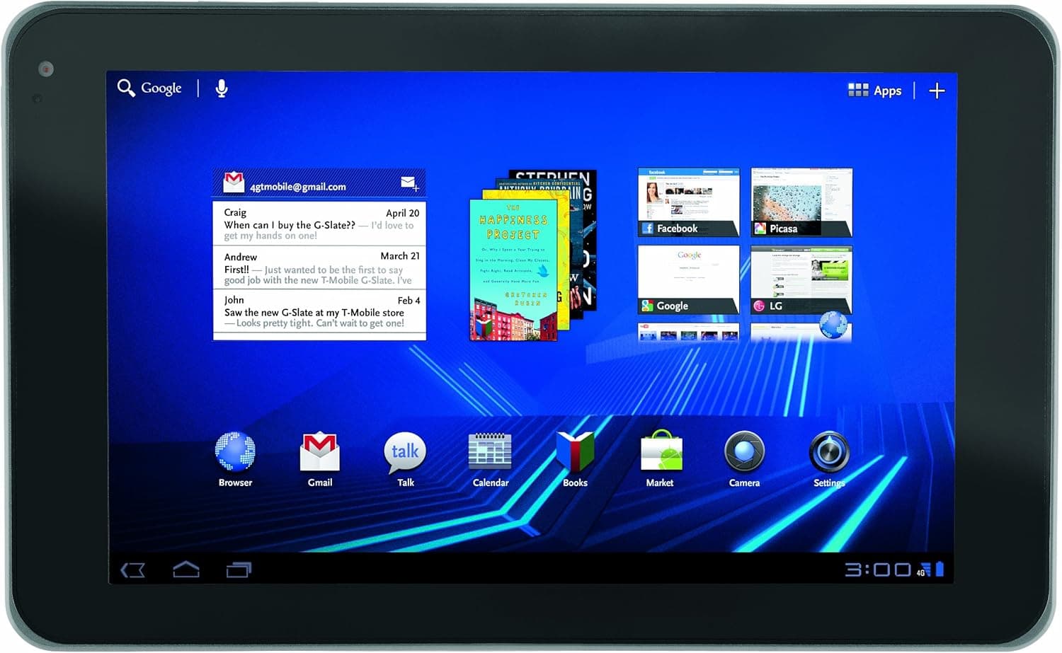 T-Mobile G-Slate 4G Android Tablet (T-Mobile)